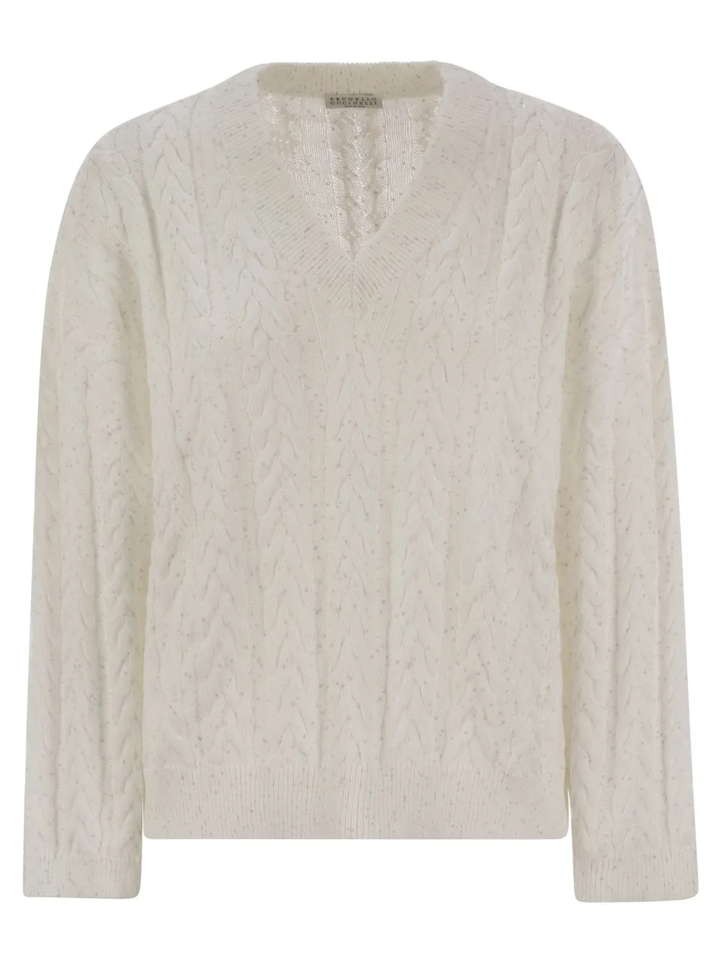 V-Neck Knitted Jumper