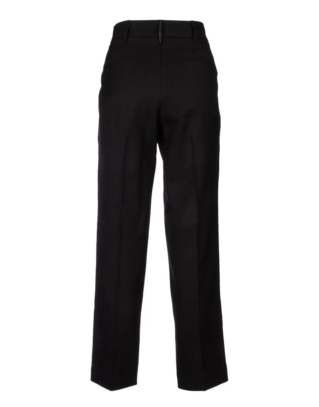 High-Waisted Tailored Trousers
