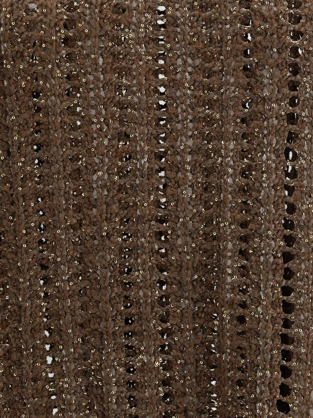 Short-Sleeved Crewneck Knitted Jumper