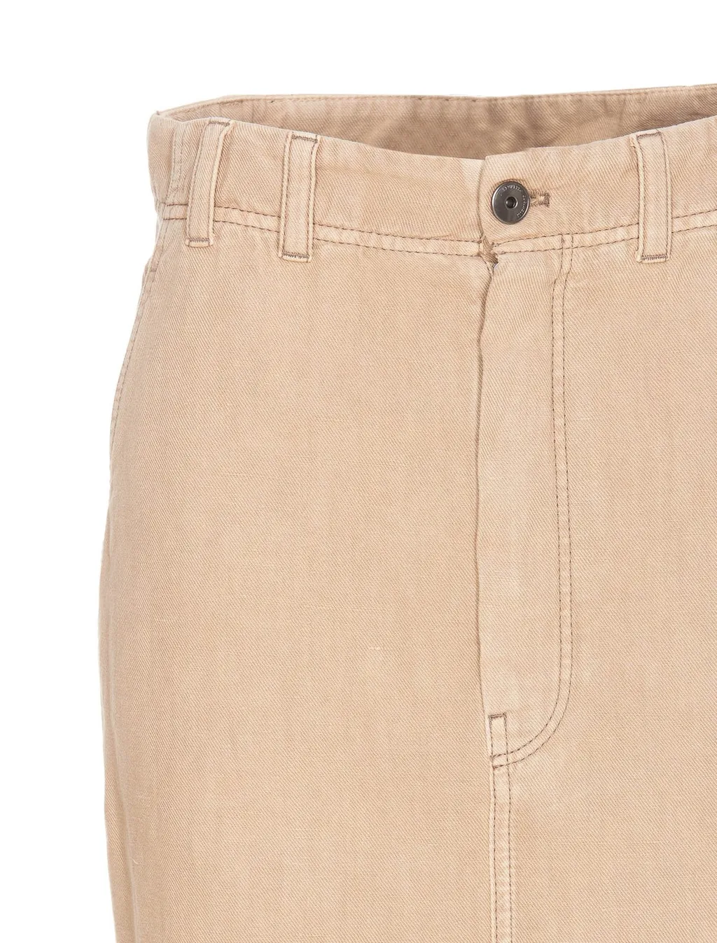 Logo Patch High-Waisted Skirt