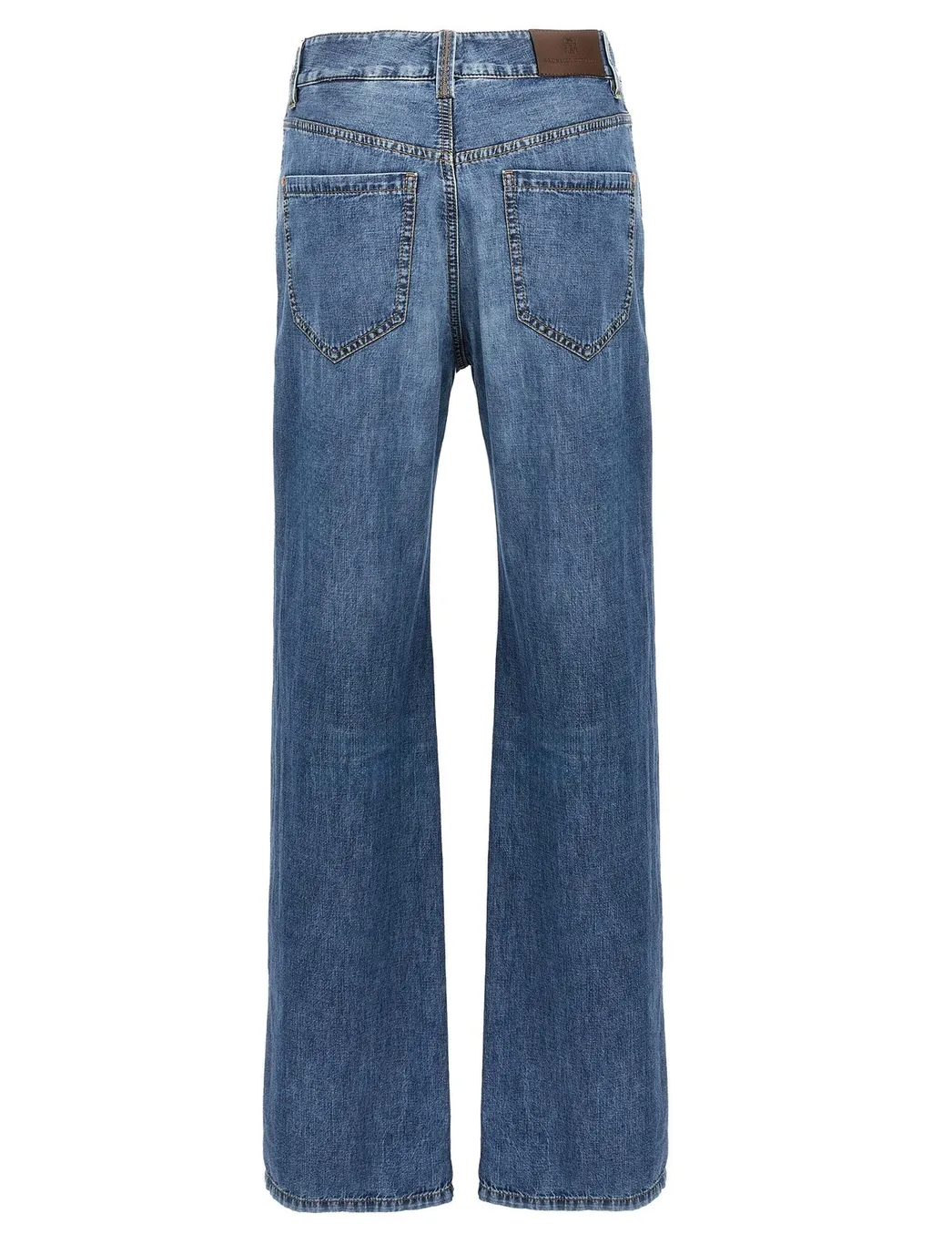 Logo Patch Boyfriend Jeans
