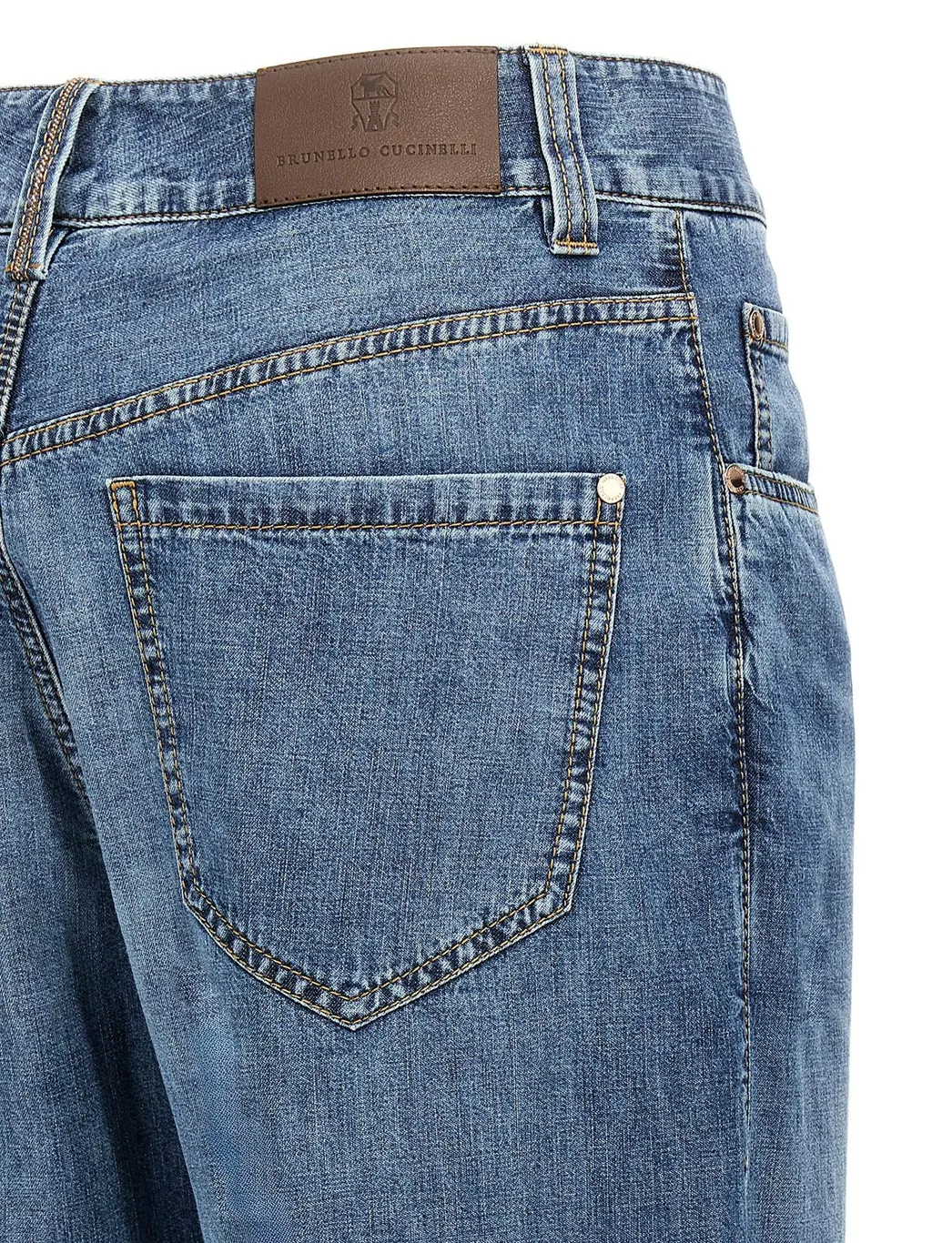 Logo Patch Boyfriend Jeans