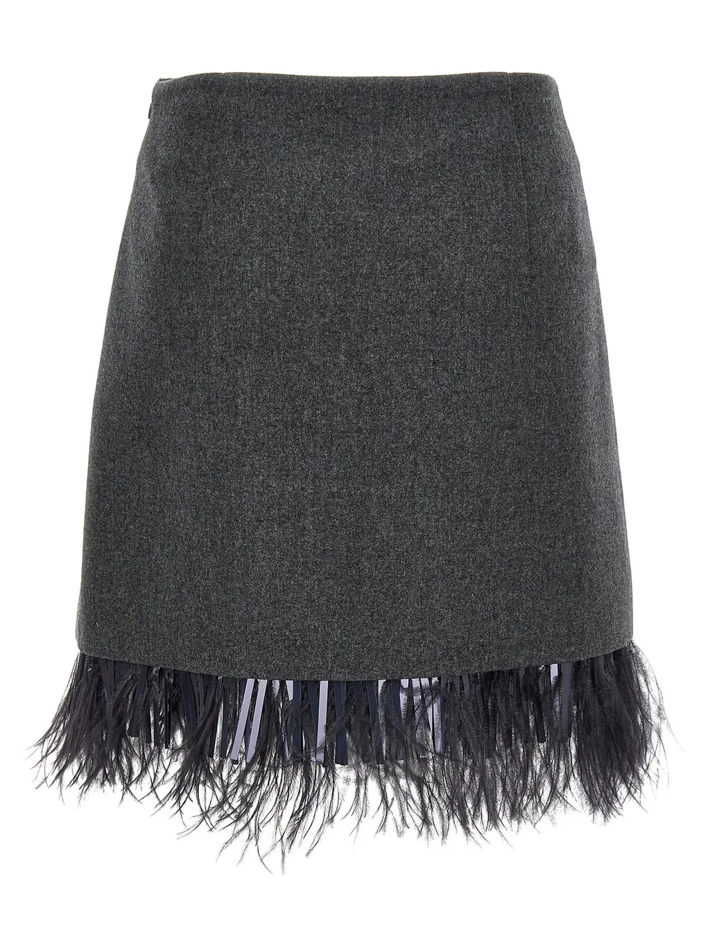 Couture Zipped Mini Skirt