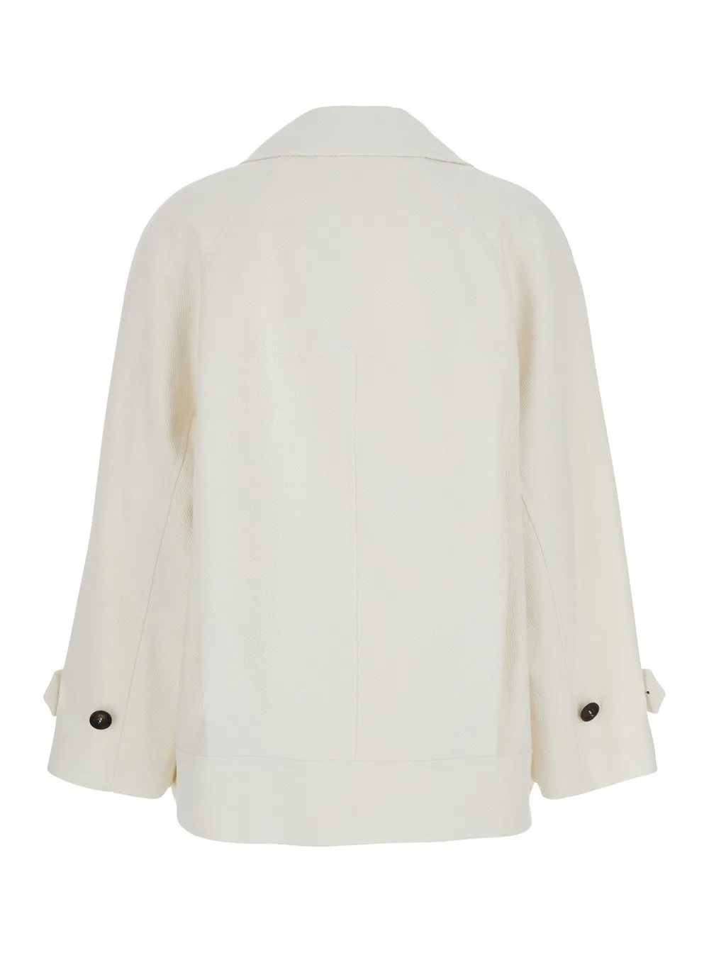 Double-Breasted Long Sleeved Coat