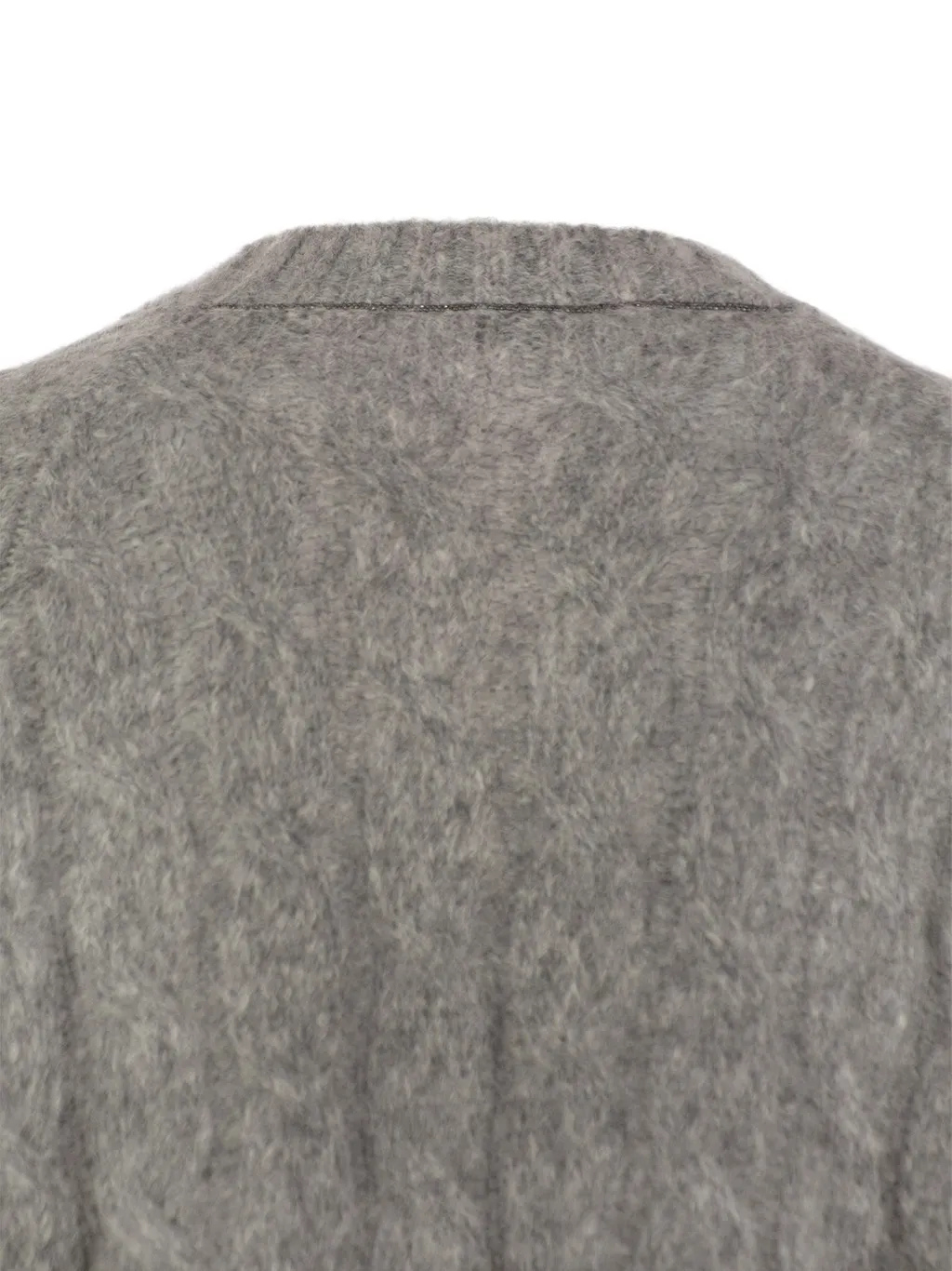 Rib-Knitted Crewneck Jumper