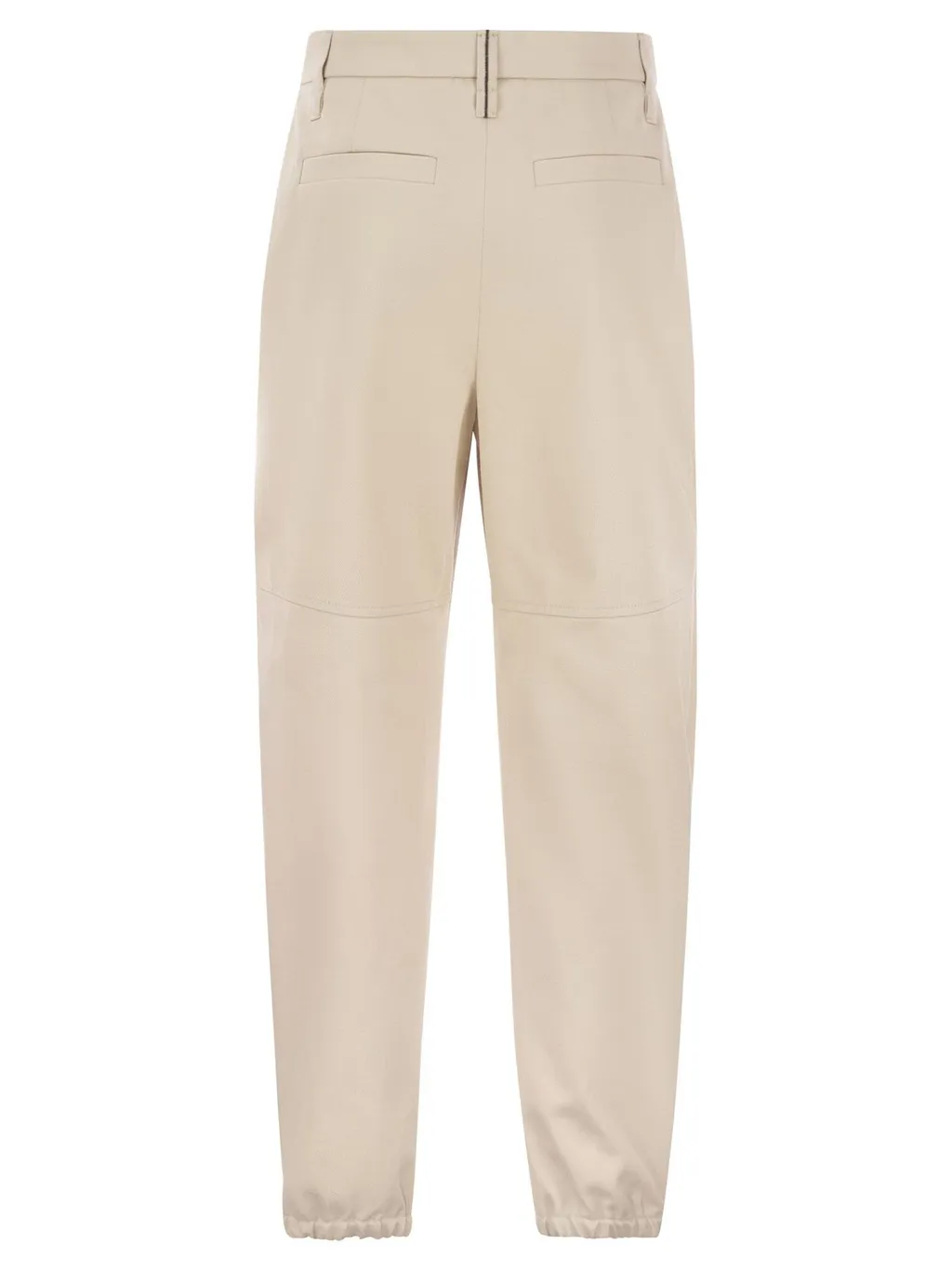 High Waist Tapered Leg Trousers