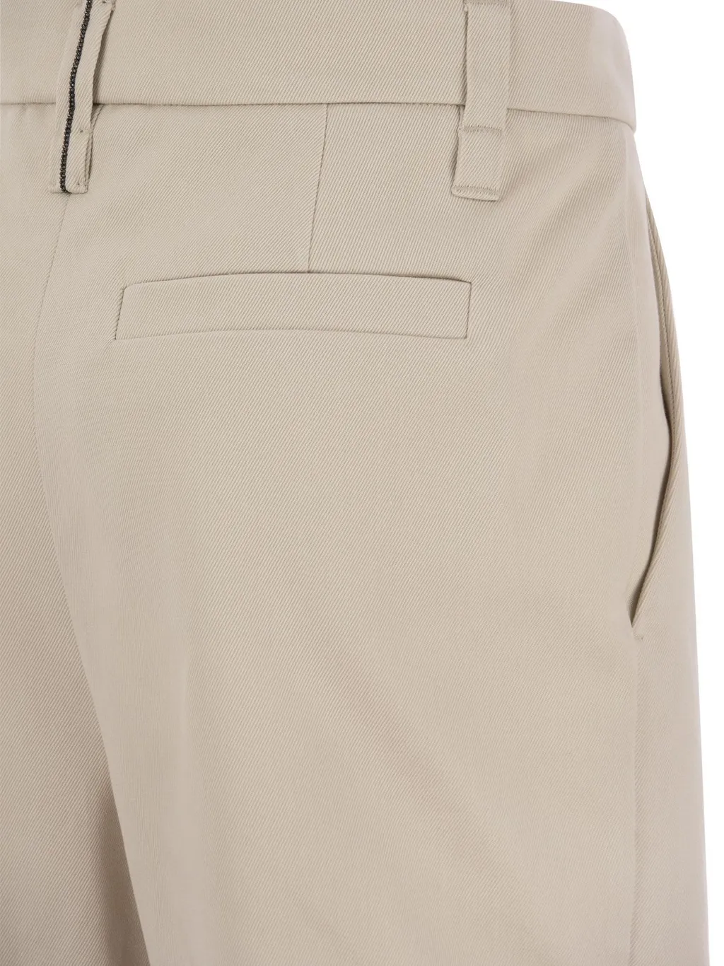 High Waist Tapered Leg Trousers
