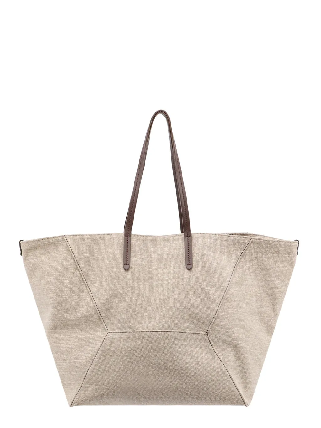 Trapeze-Body Top Handle Bag