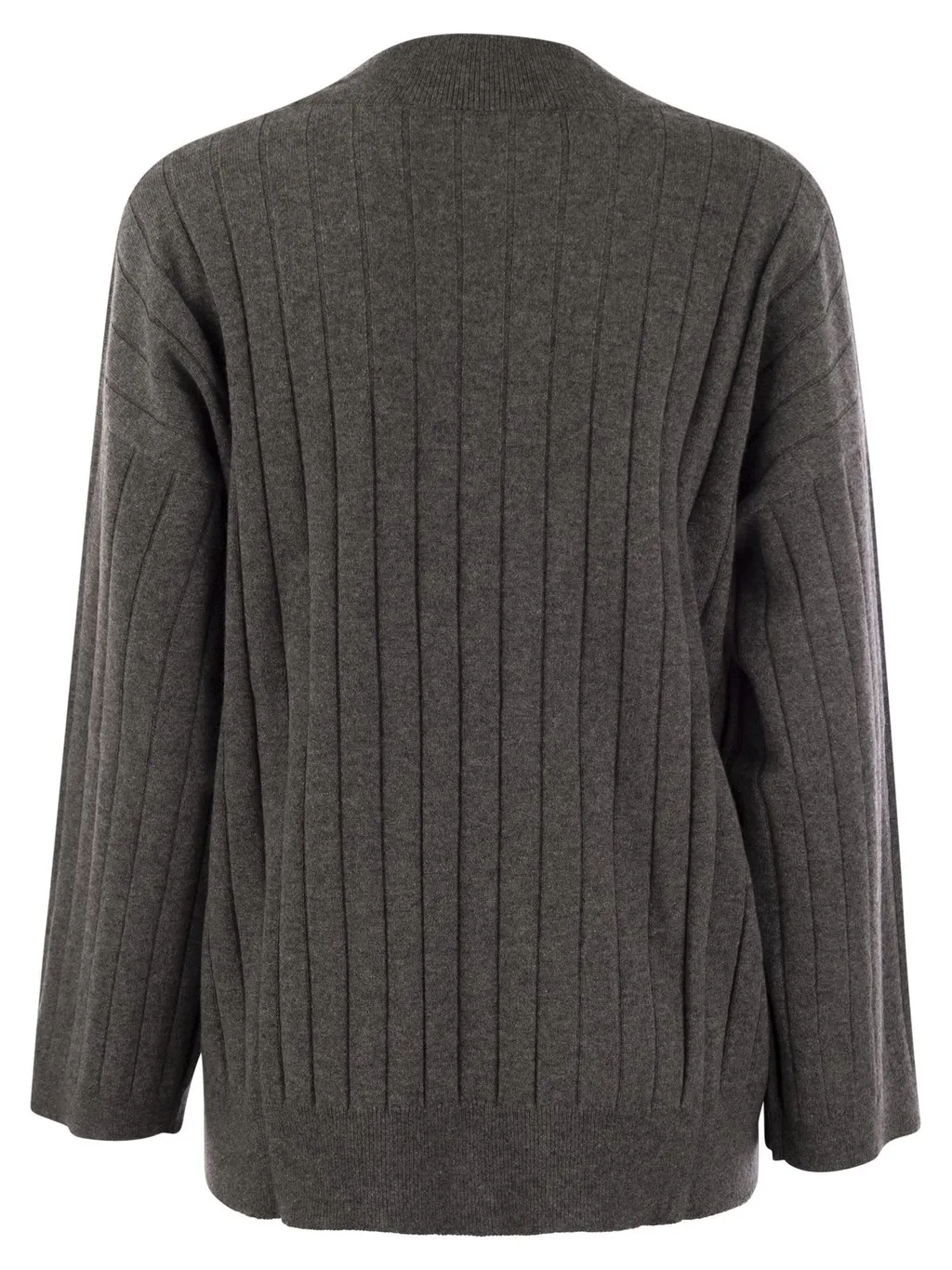 V-Neck Knitted Jumper
