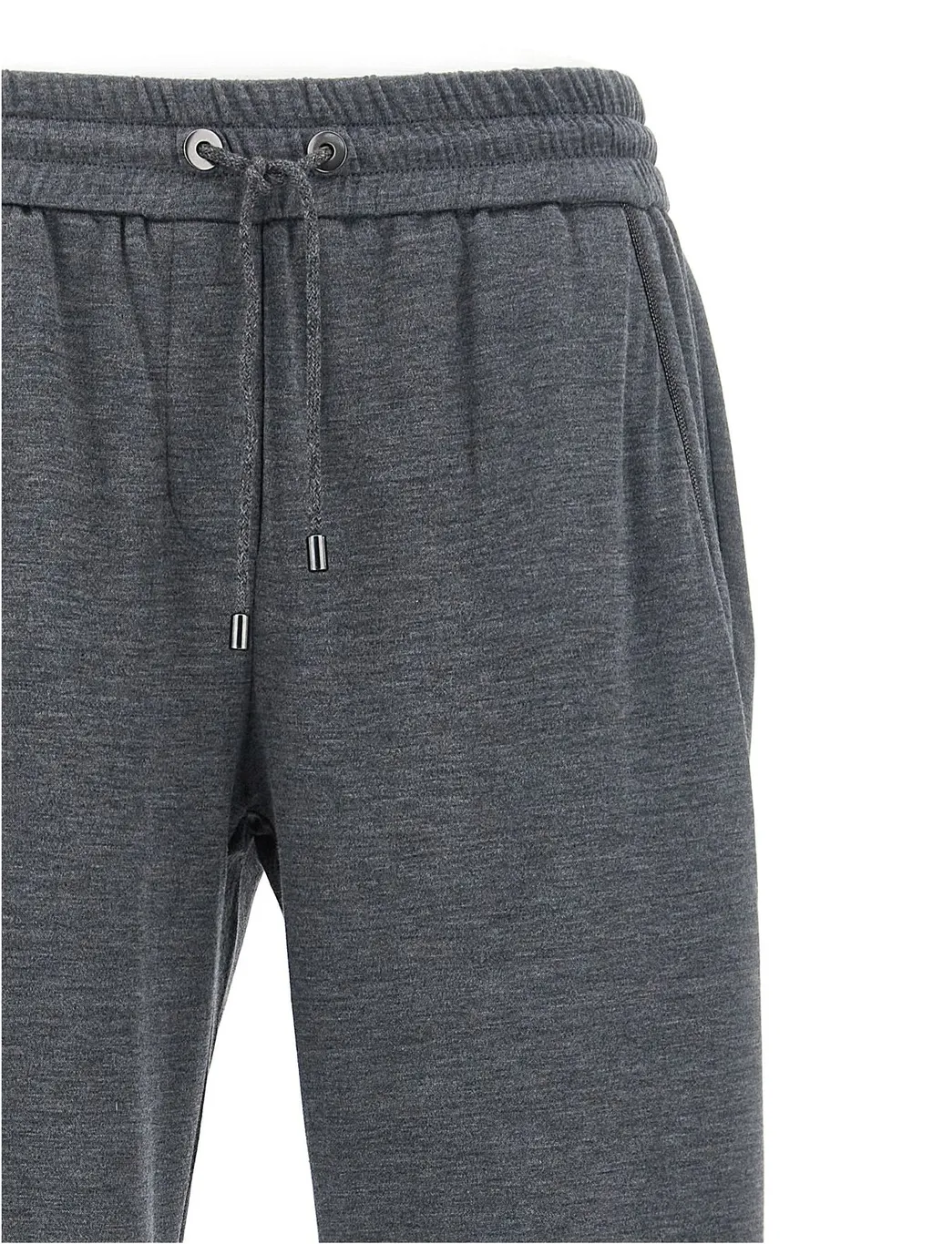 Elastic Waistband Drawstring Joggers