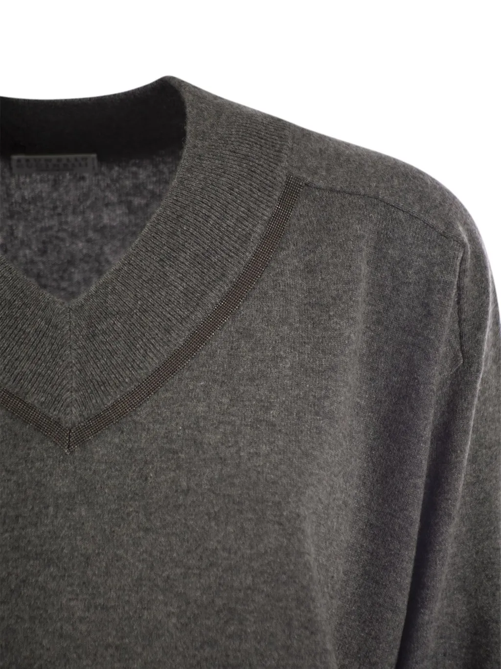 V-Neck Knitted Jumper