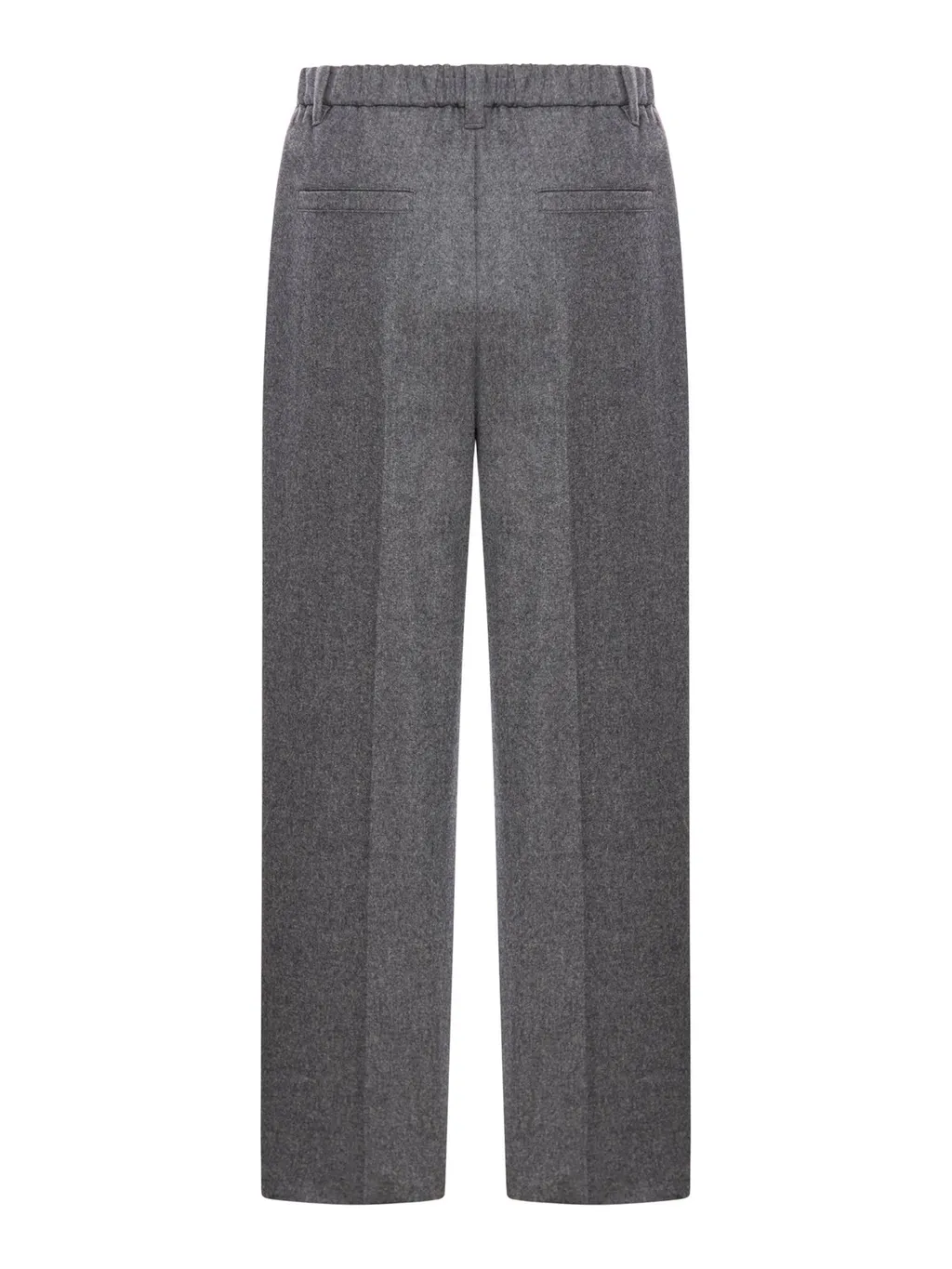 Pressed Crease Tapered Leg Pants