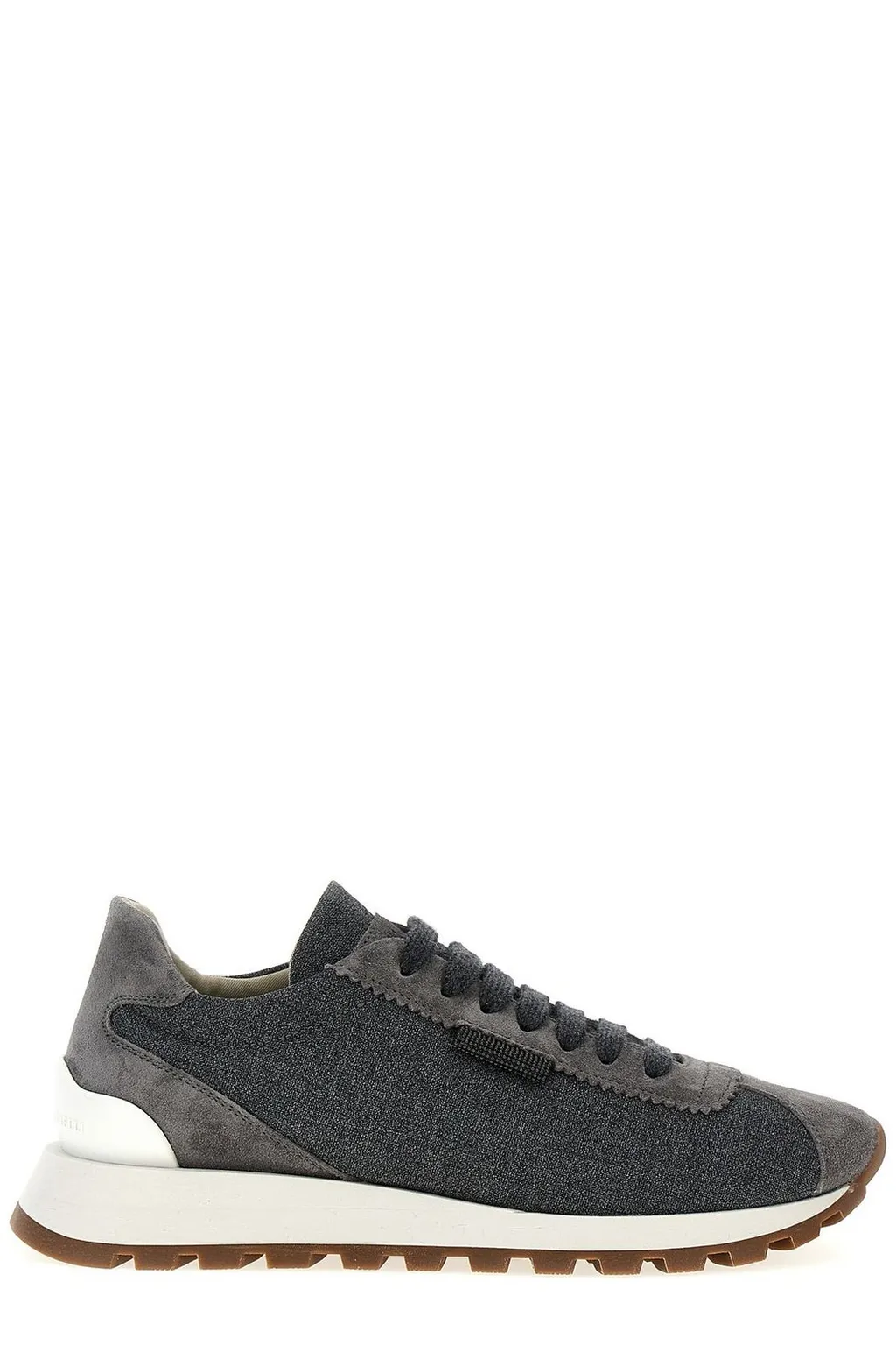 Monile-Detailed Low-Top Sneakers
