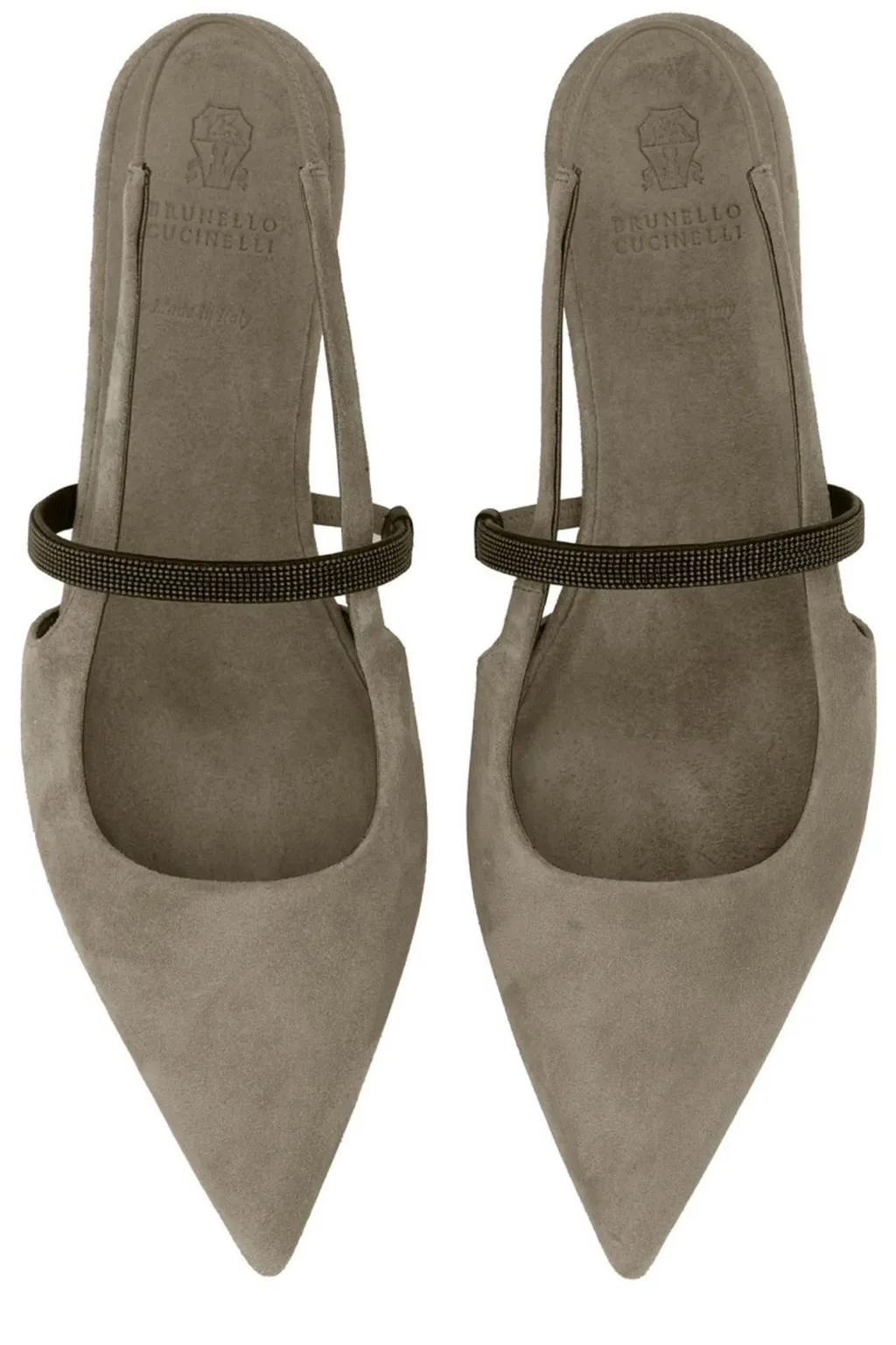 Pointed Toe Slingback Flat Shoes