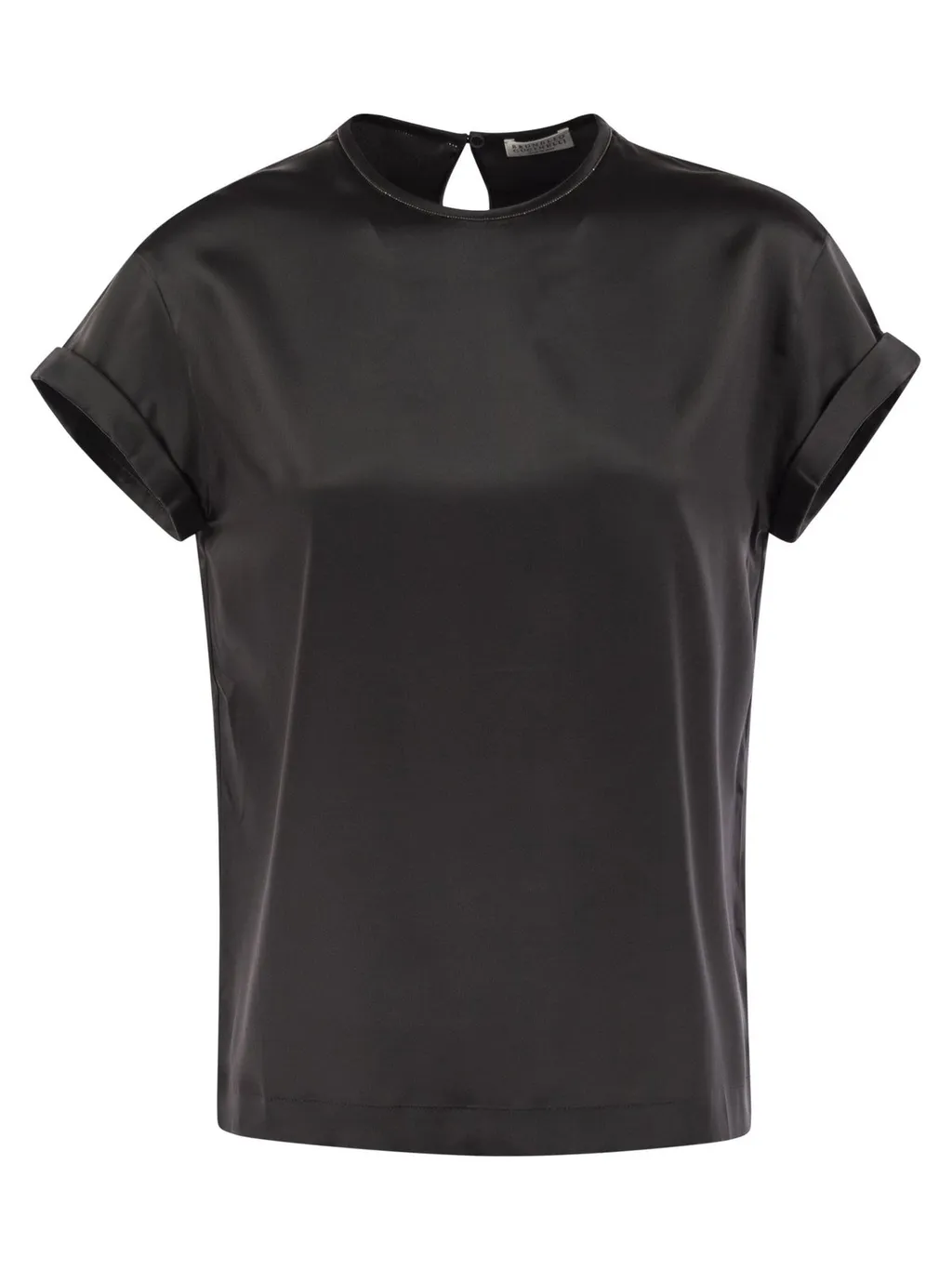 Monil Chain Satin T-Shirt