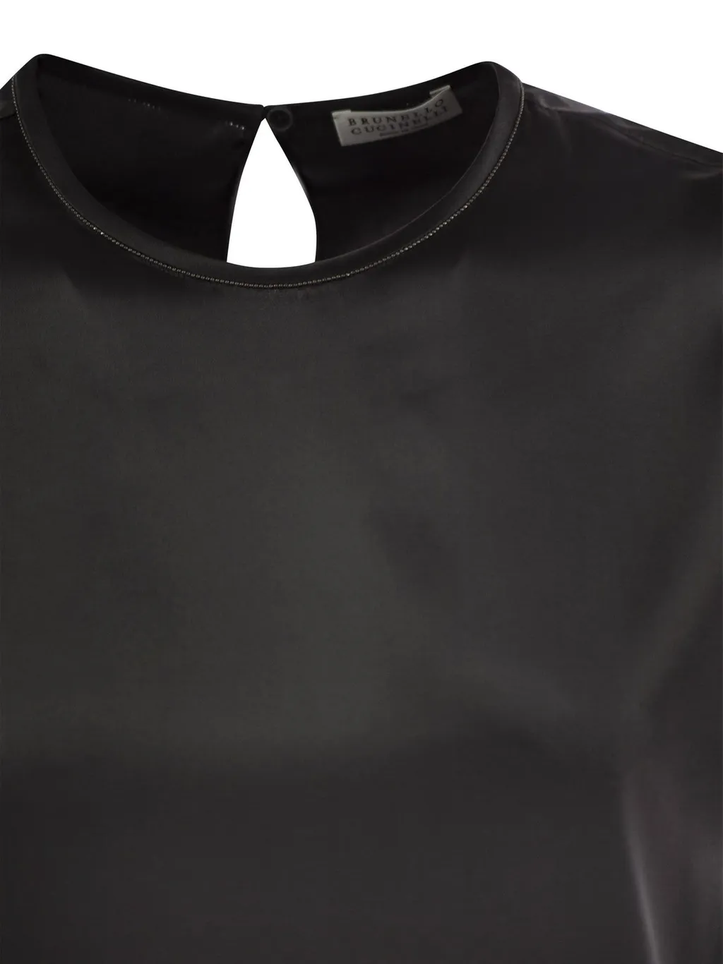 Monil Chain Satin T-Shirt