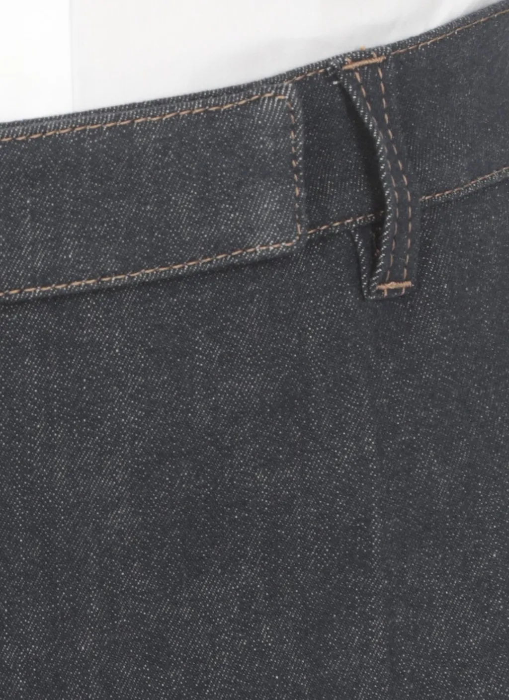 High-Waisted Flared Trousers