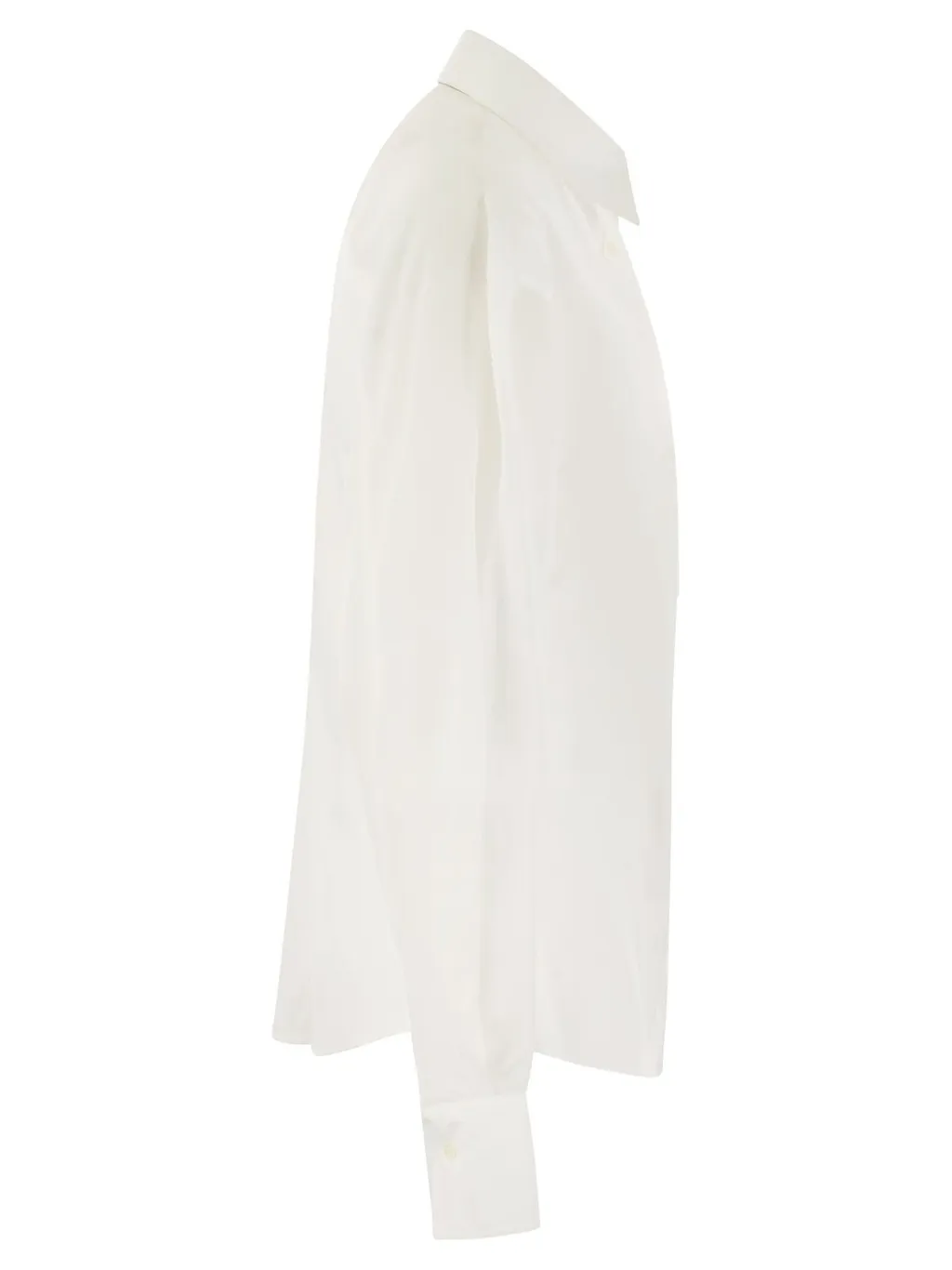 Semi-Sheer Long-Sleeved Shirt