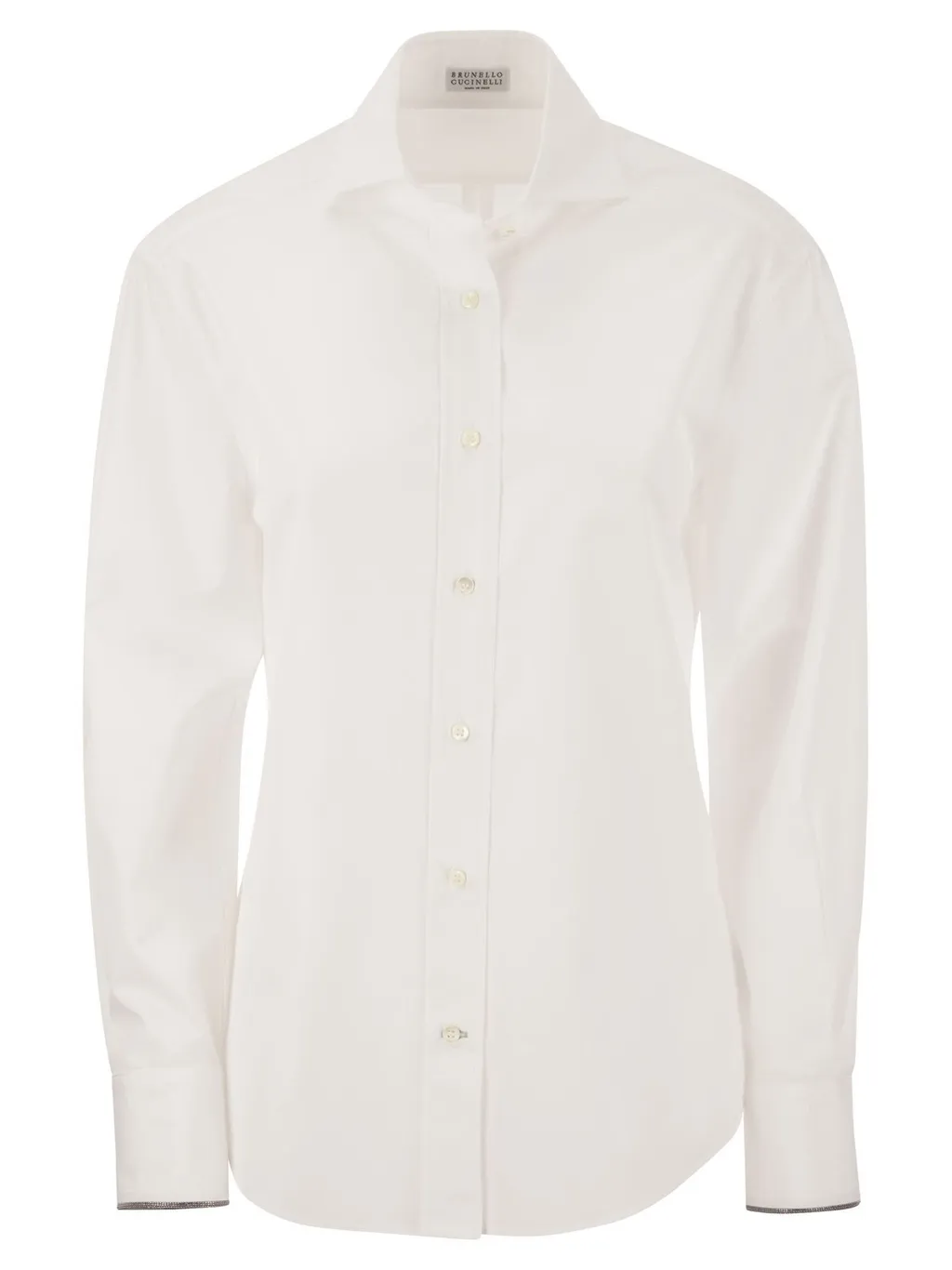 Long-Sleeved Button-Up Shirt
