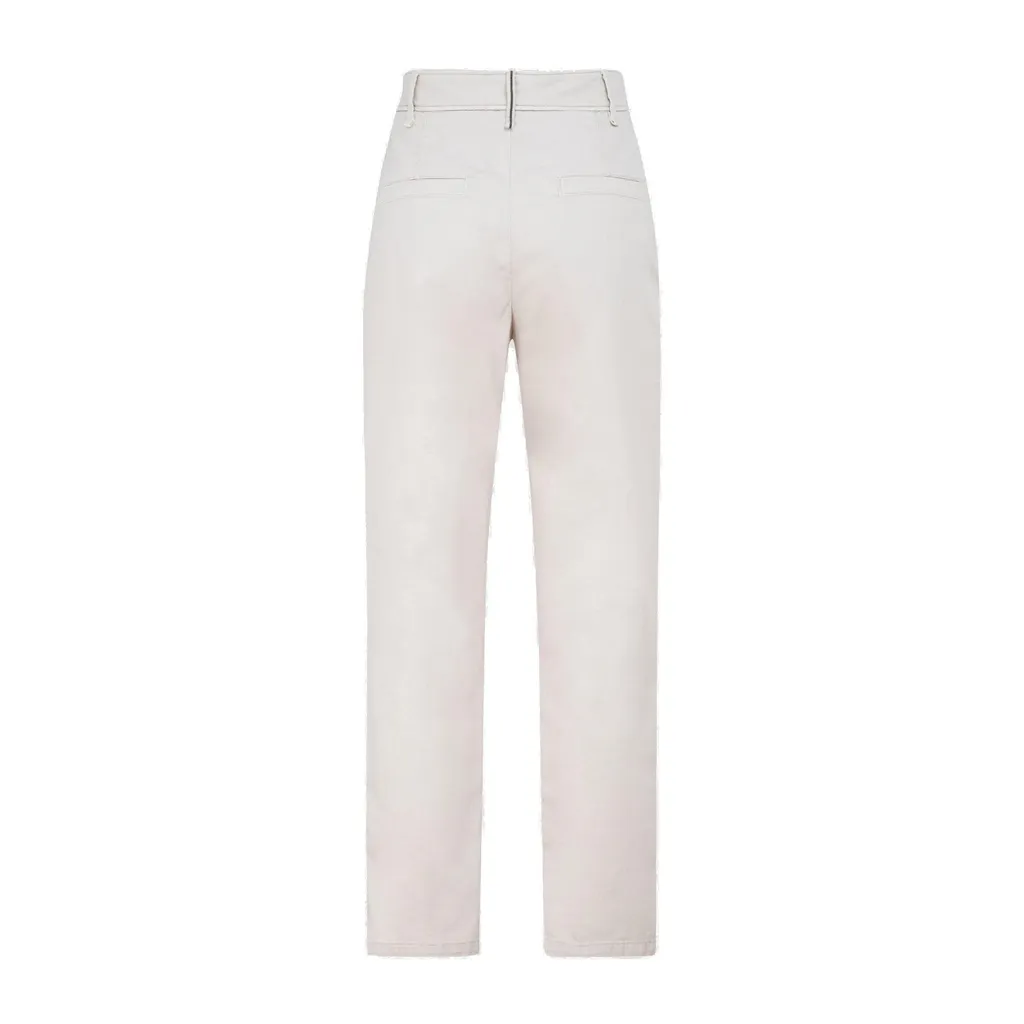 Regular-Fit Straight Leg Trousers