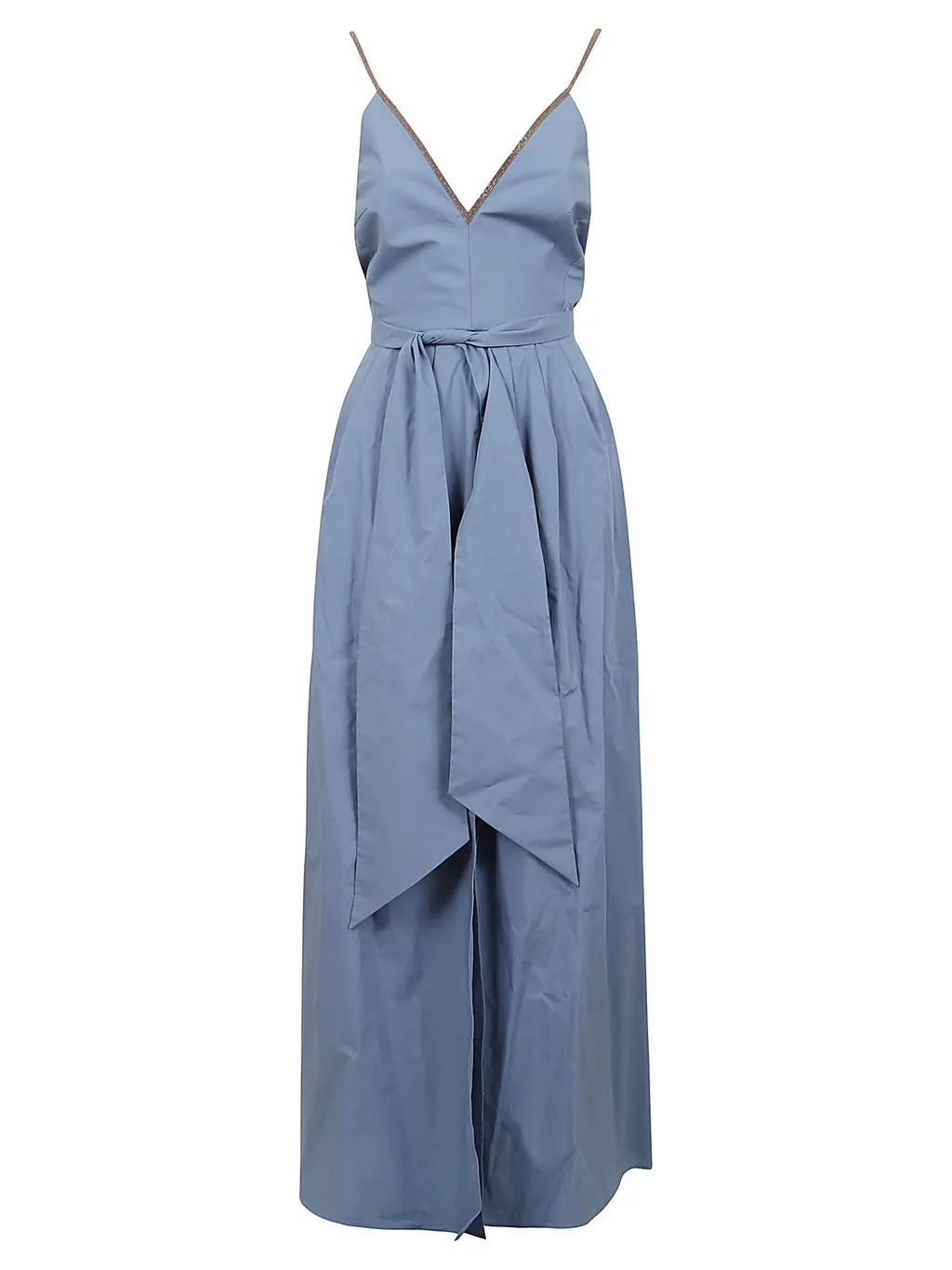 V-Neck Sleeveless Dress