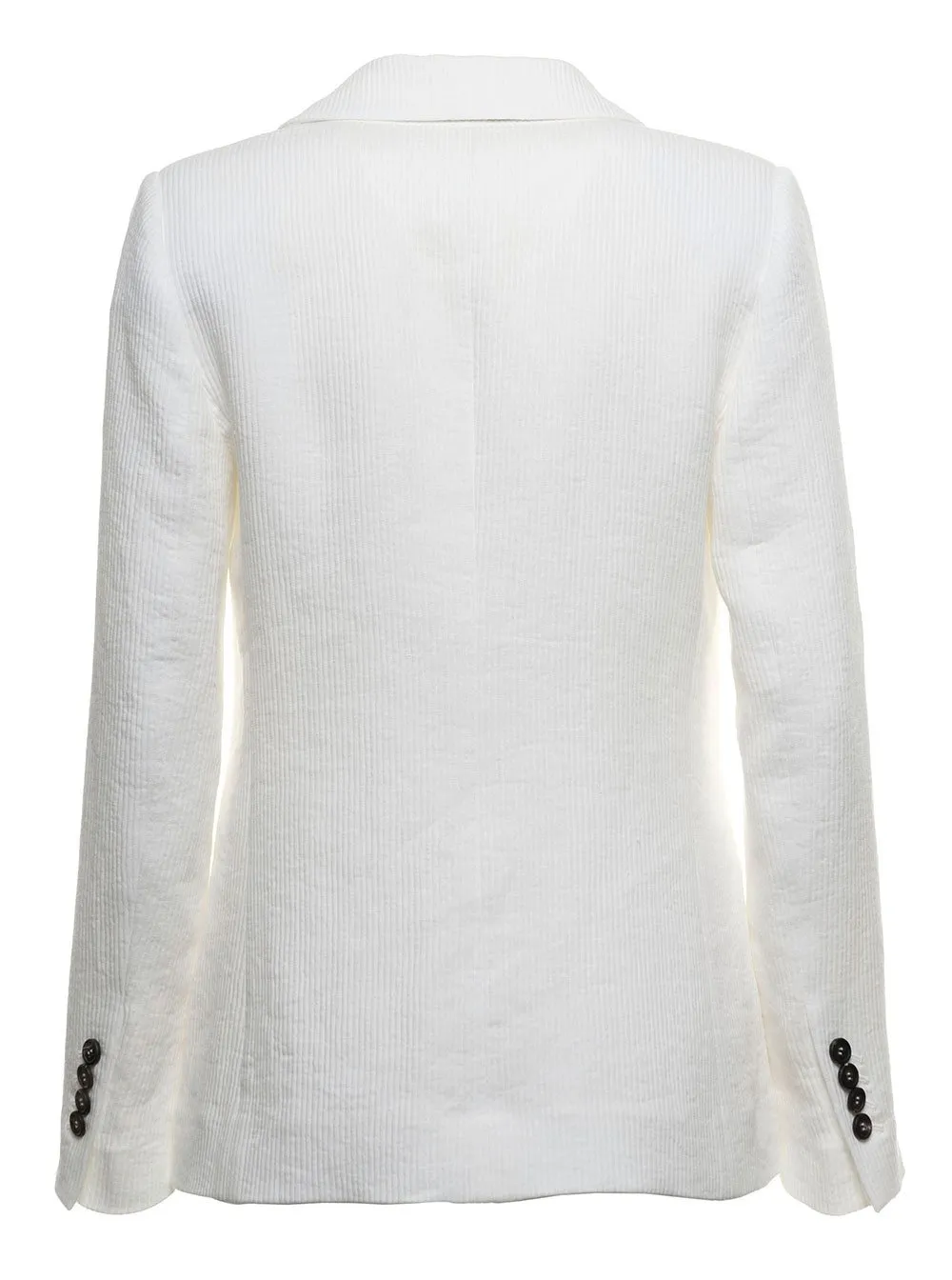 Double Breasted Long-Sleeved Blazer