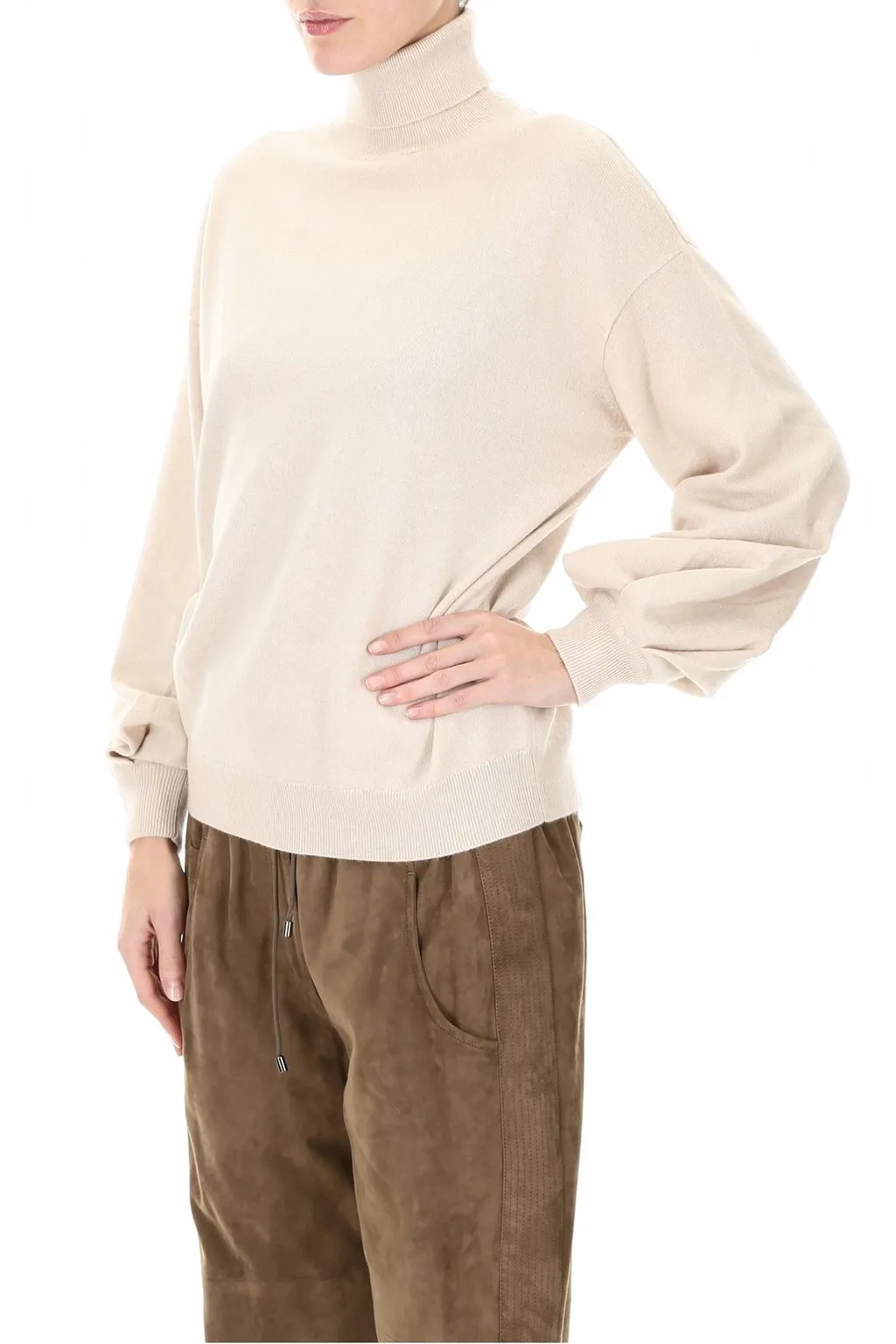 Balloon Sleeves Jumper