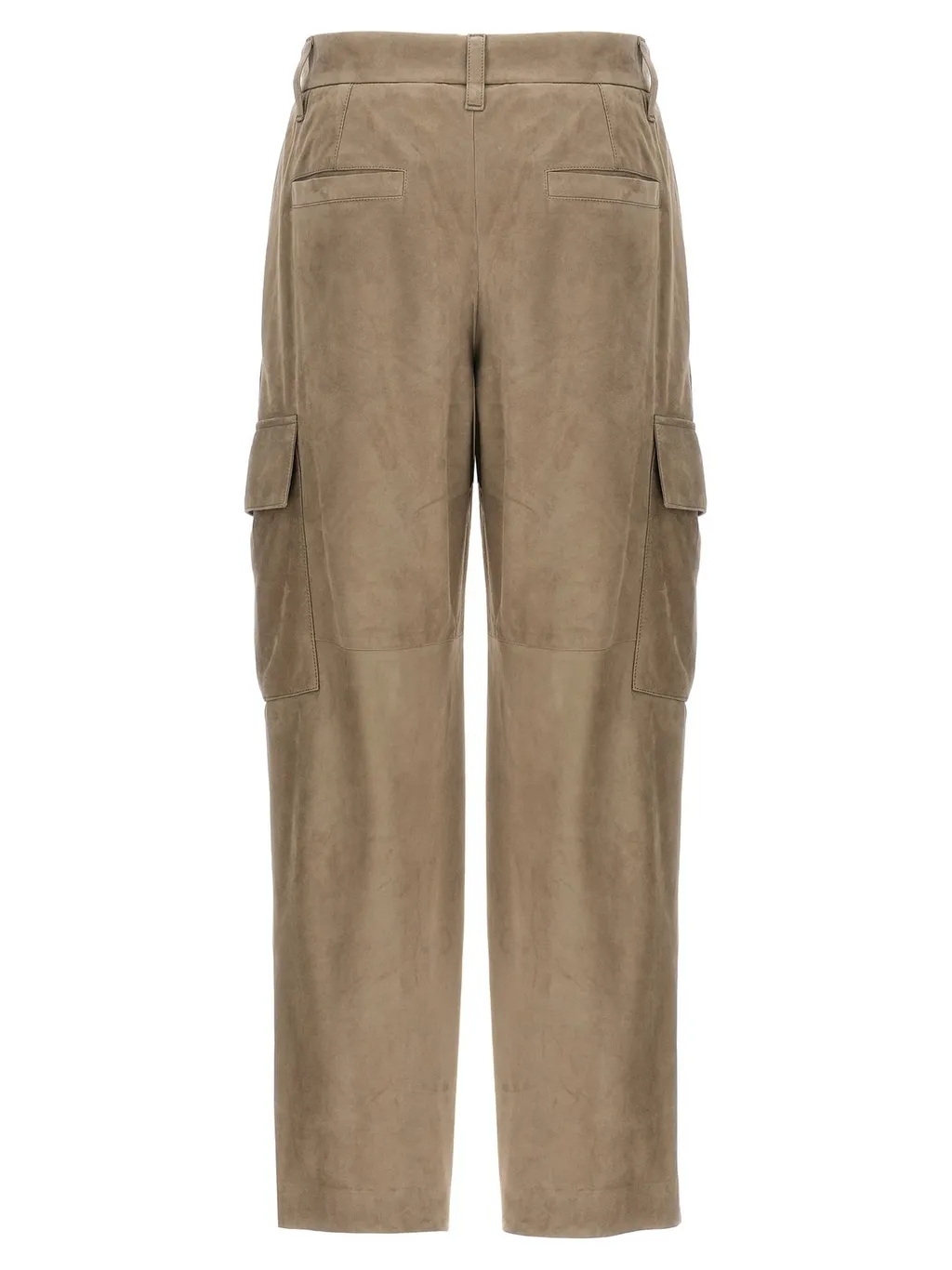 High-Waist Straight-Leg Trousers