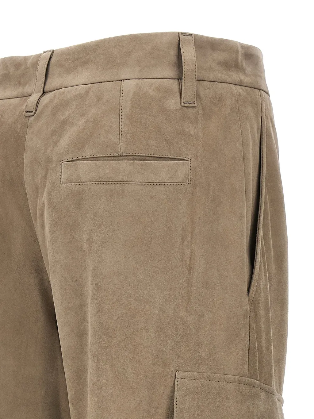 High-Waist Straight-Leg Trousers