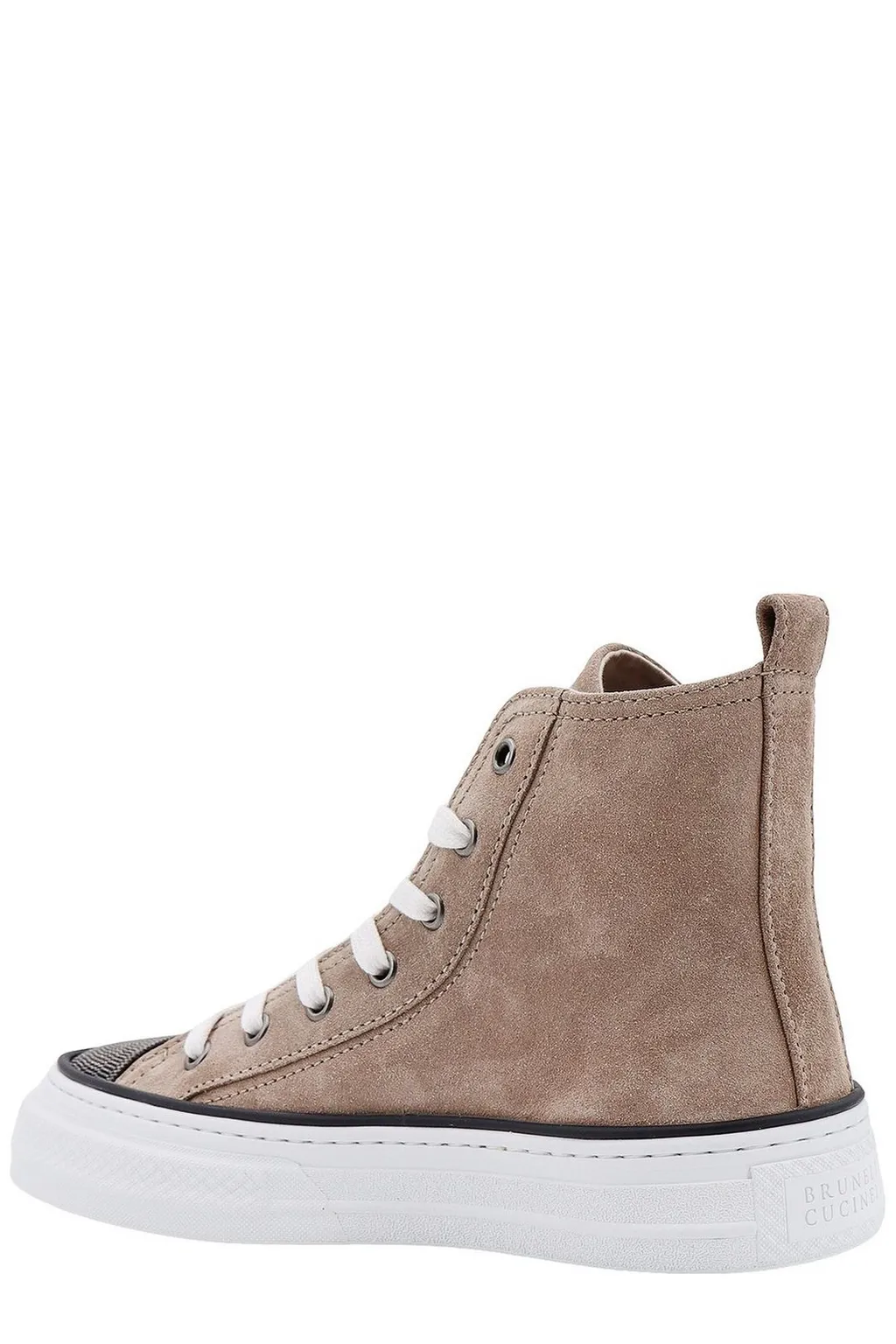 Embellished High-Top Sneakers
