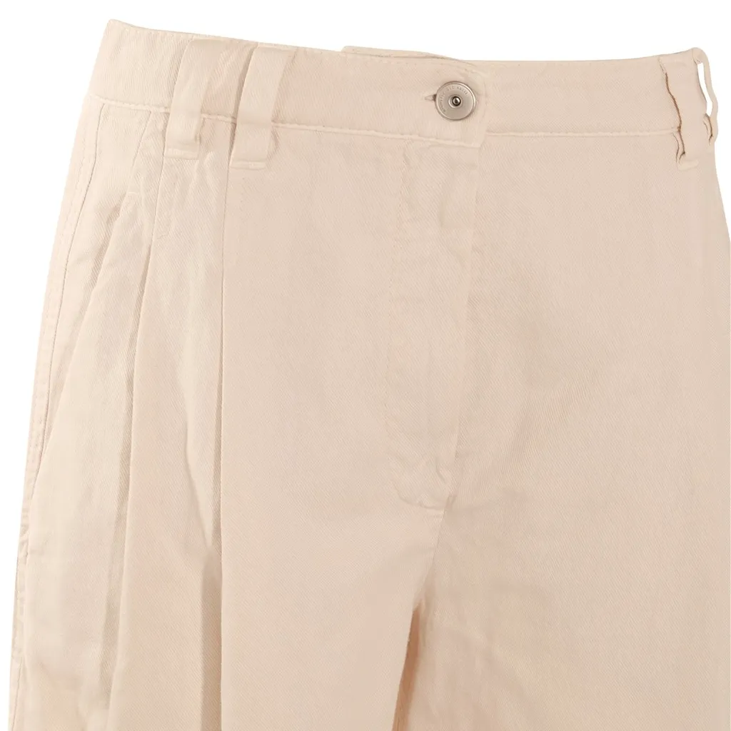 High-Waist Straight-Leg Pants