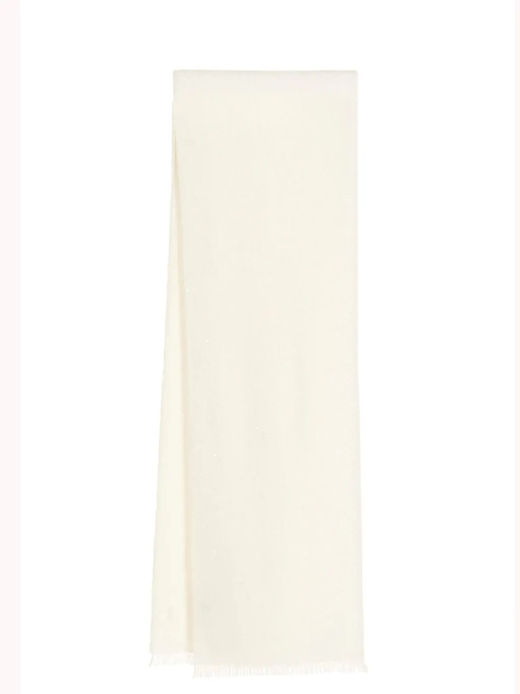 Frayed Sequinned Scarf