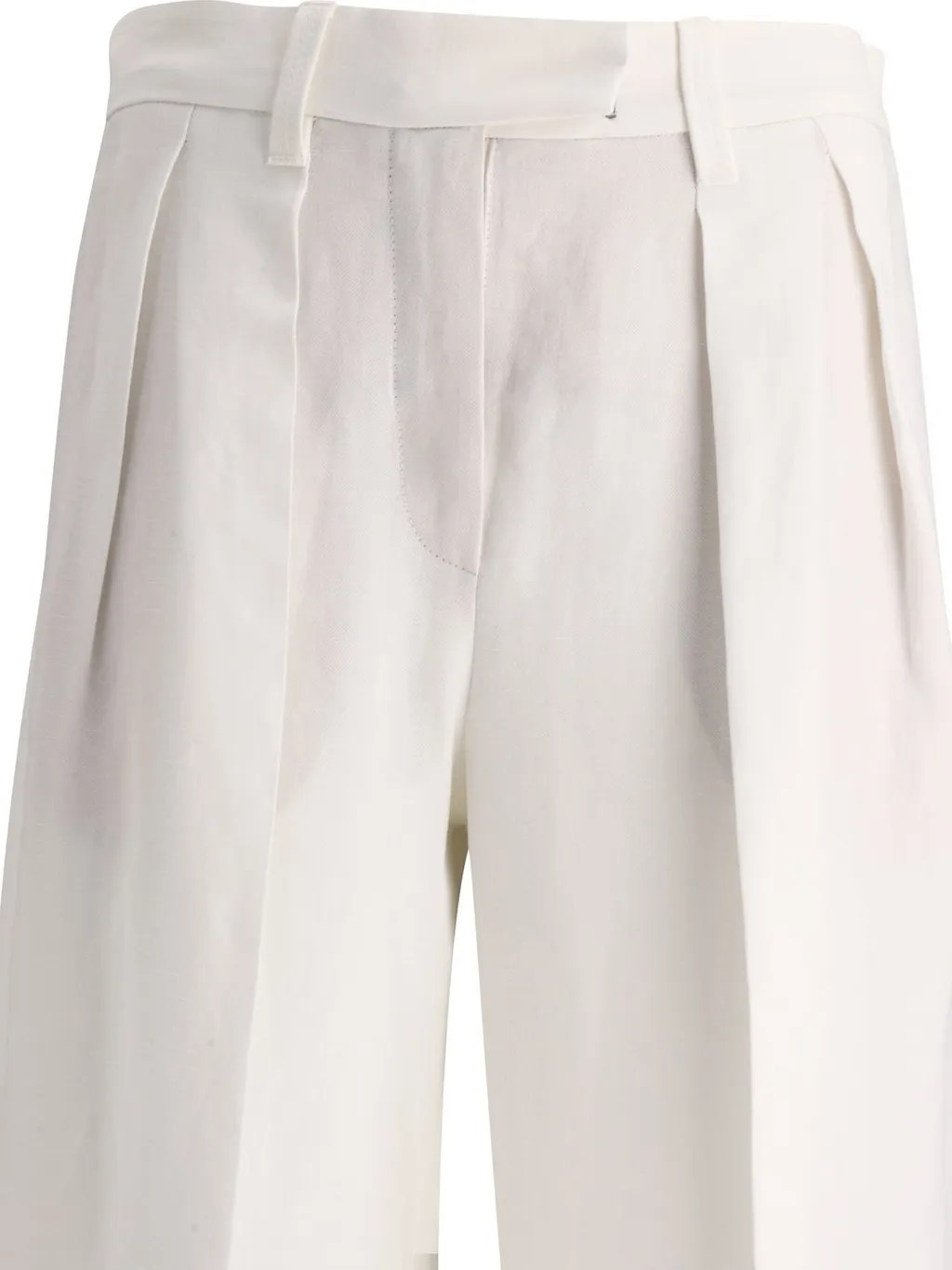 High-Waisted Wide Leg Trousers