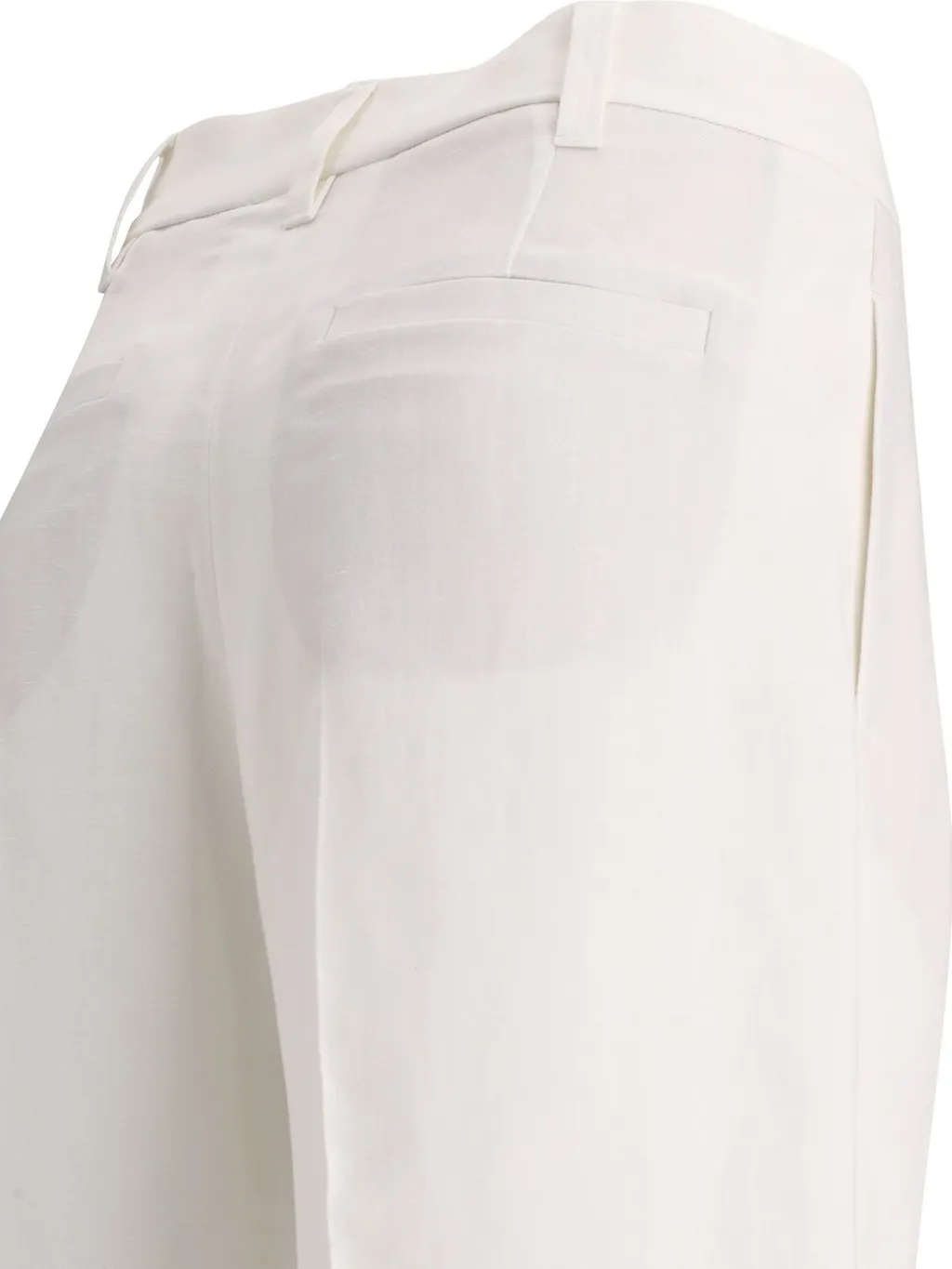 High-Waisted Wide Leg Trousers