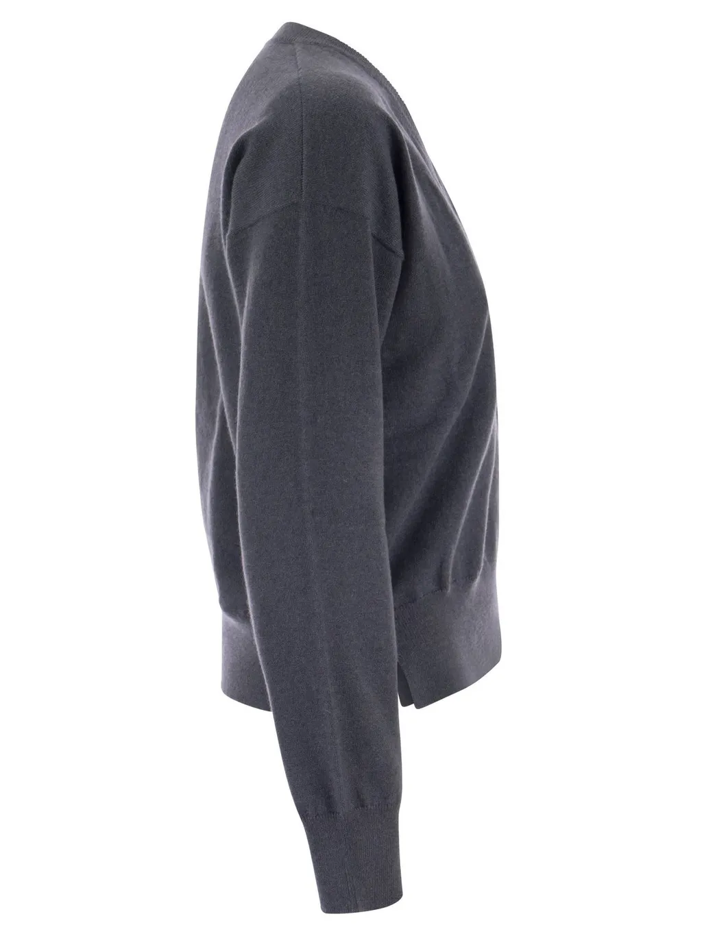 V-Neck Knitted Jumper
