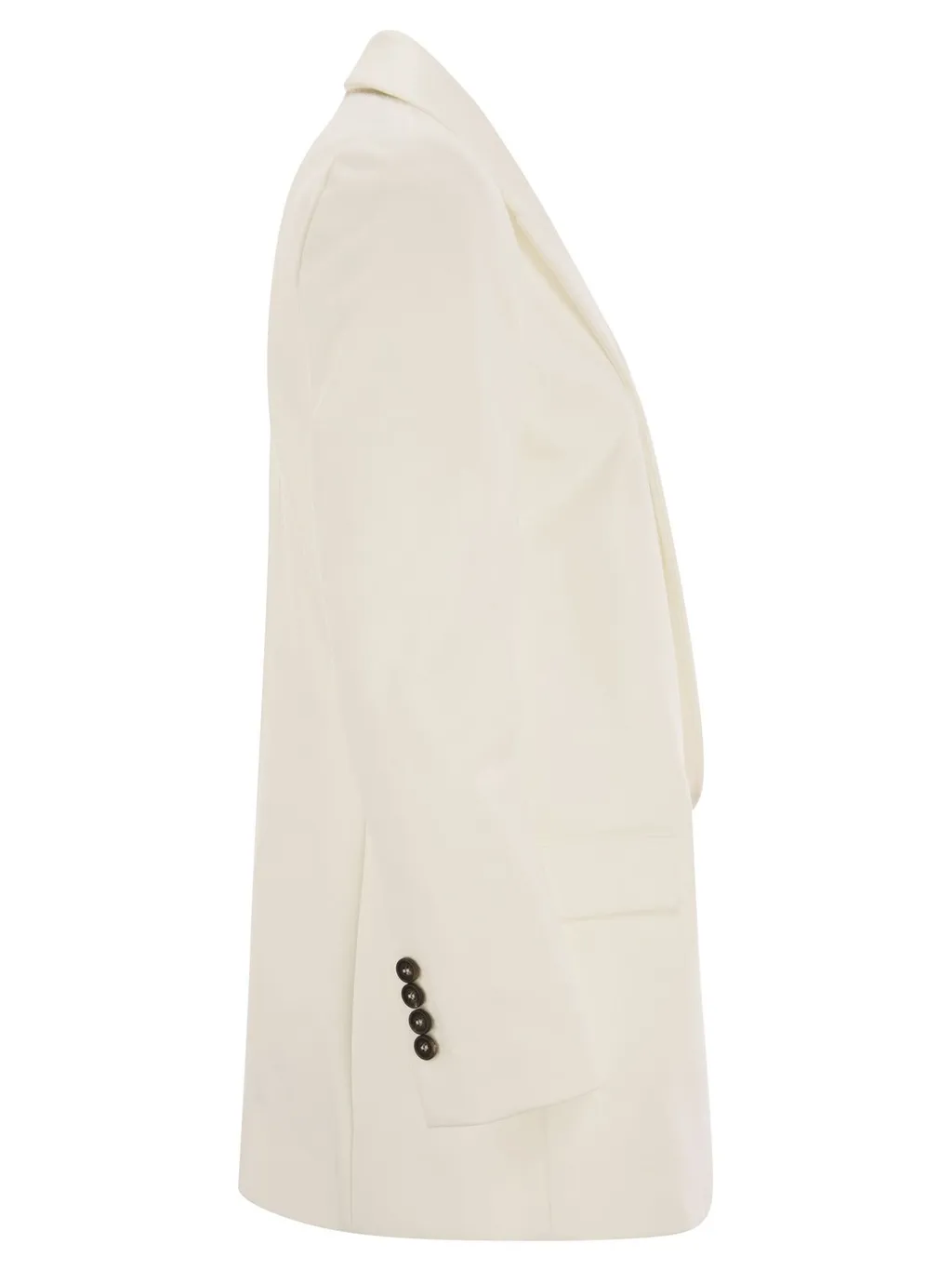 Single-Breasted Tailored Blazer