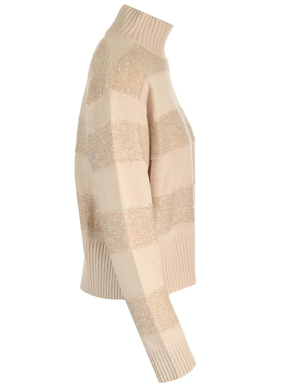 Roll Neck Knitted Jumper