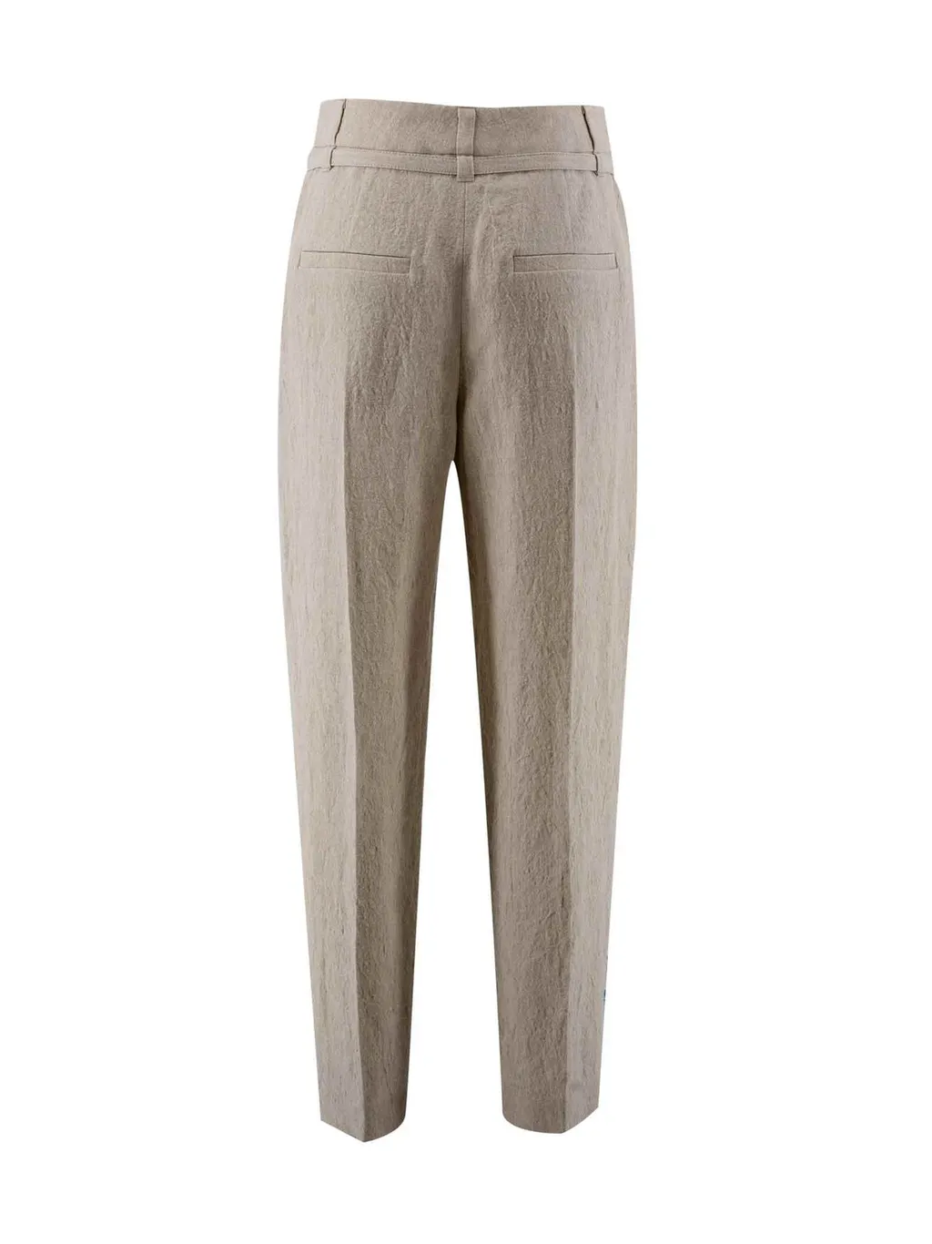 Cropped Tapered Trousers