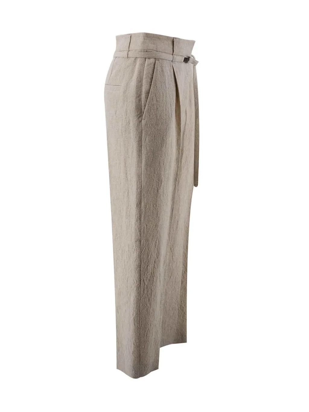 Cropped Tapered Trousers