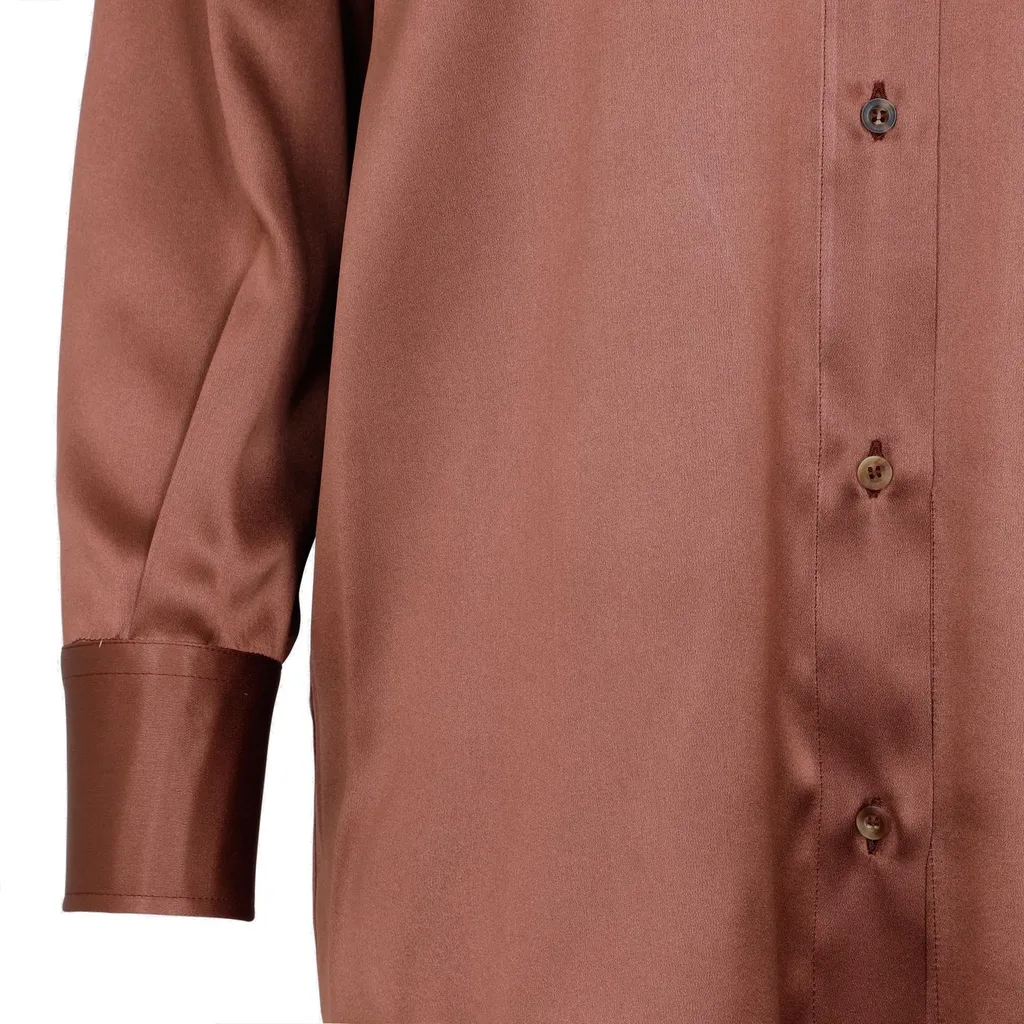 Button-Up Oversized-Fit Shirt