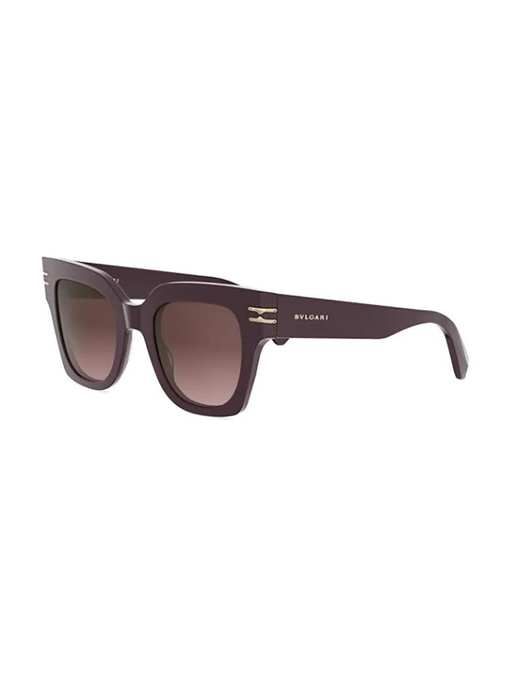 B.Zero1 Geometric Frame Sunglasses