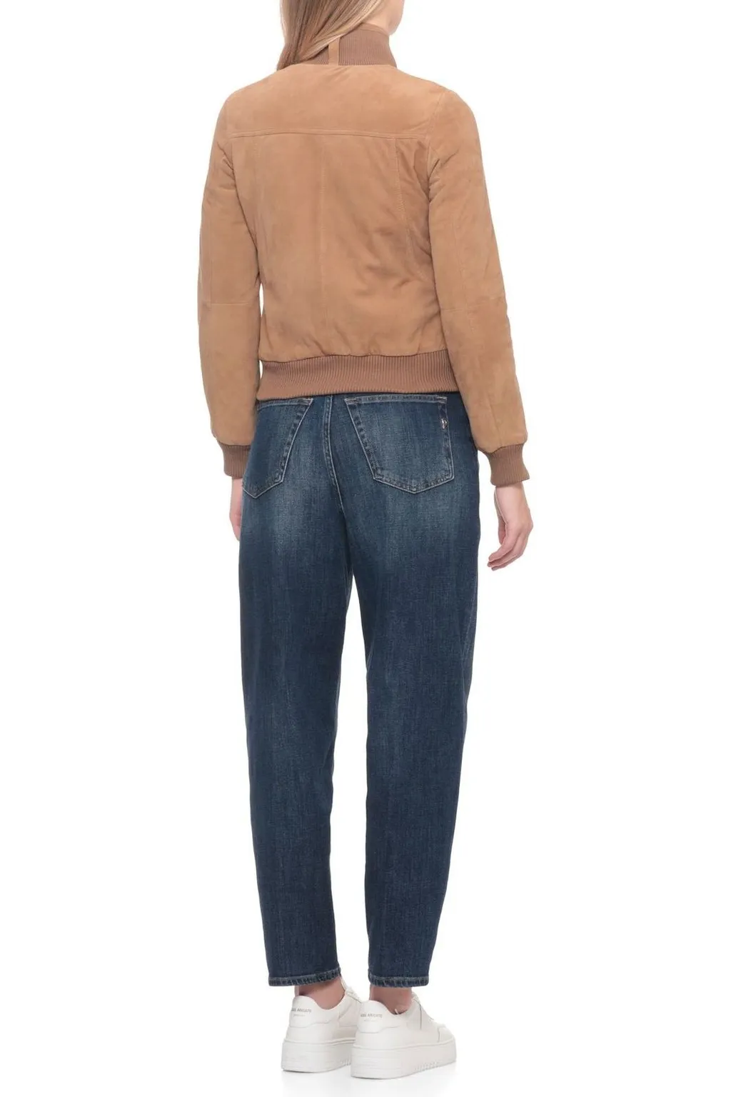 Ribbed Bomber Jacket