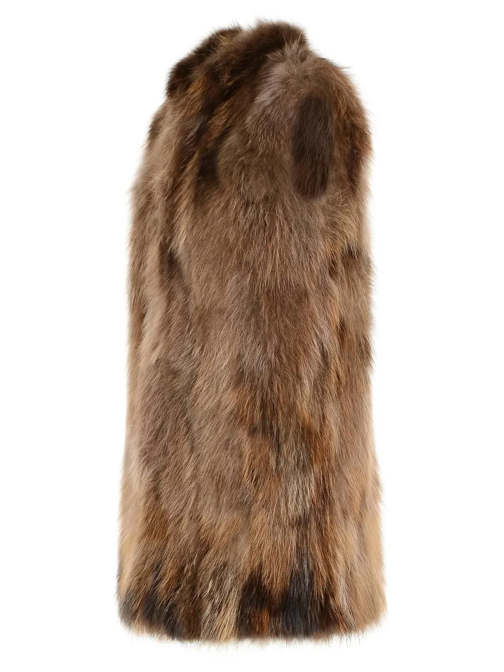 Sleeveless Fur Coat