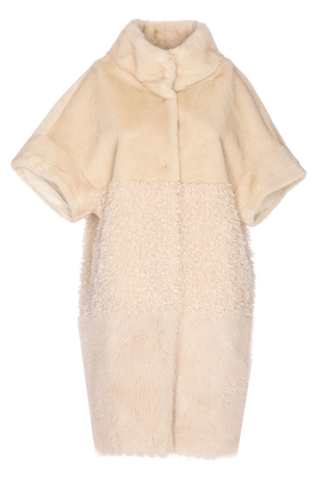 Snap-Button Teddy Jacket
