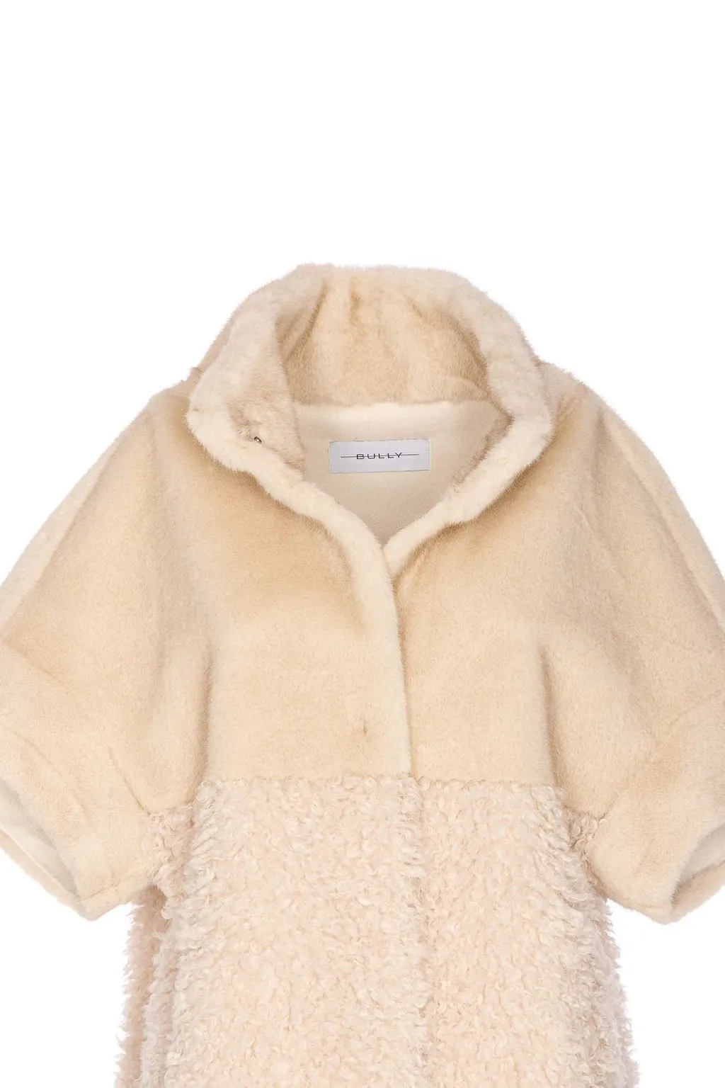 Snap-Button Teddy Jacket