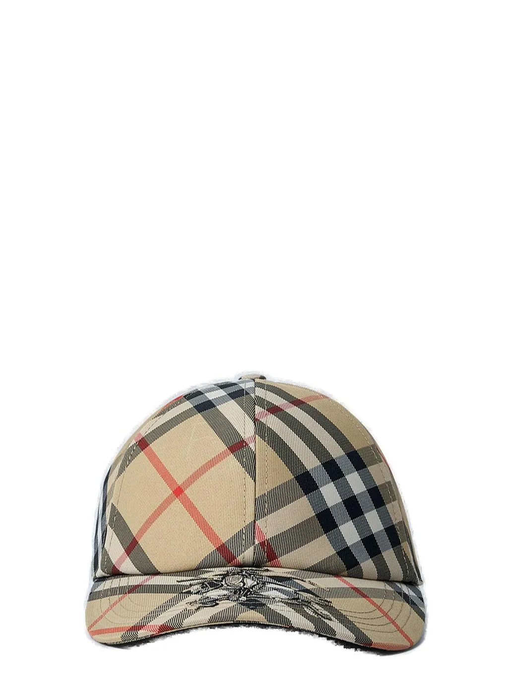 Checked Baseball Cap