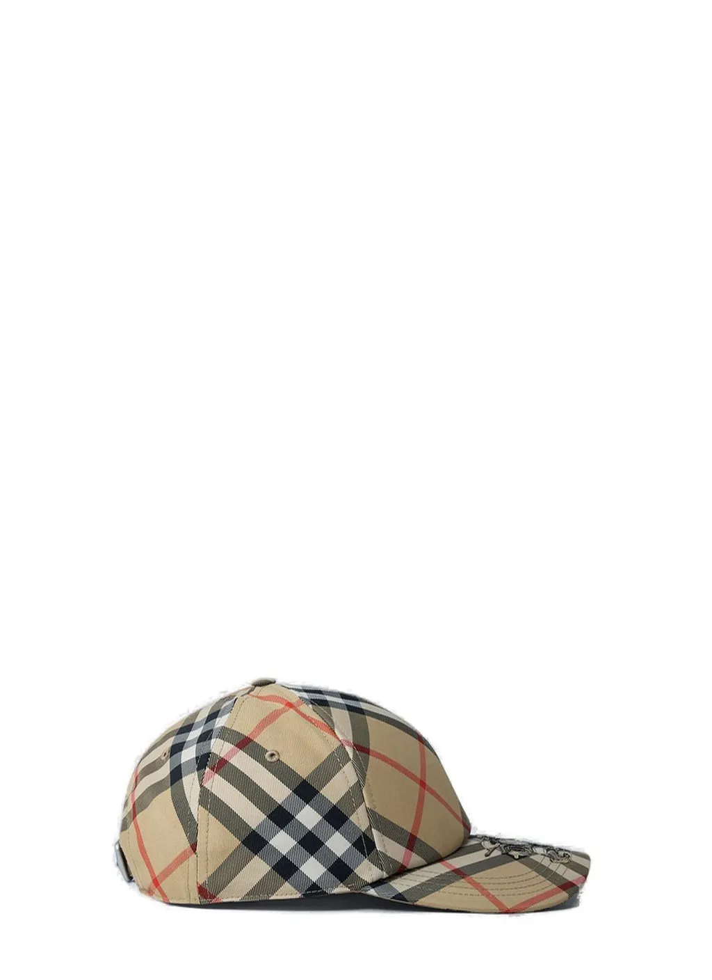 Checked Baseball Cap