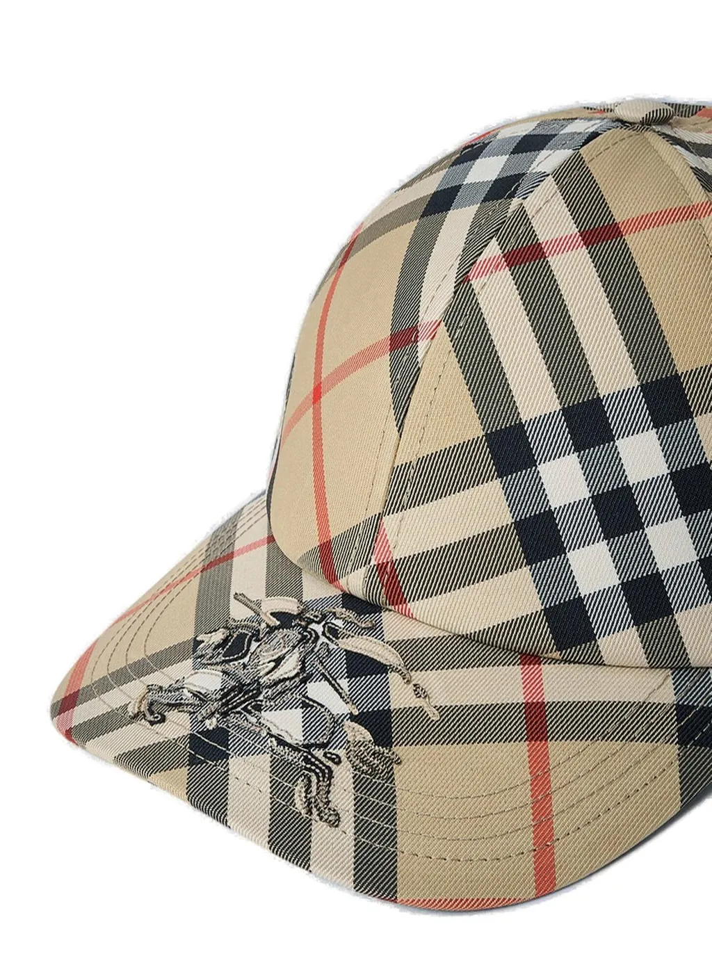 Checked Baseball Cap
