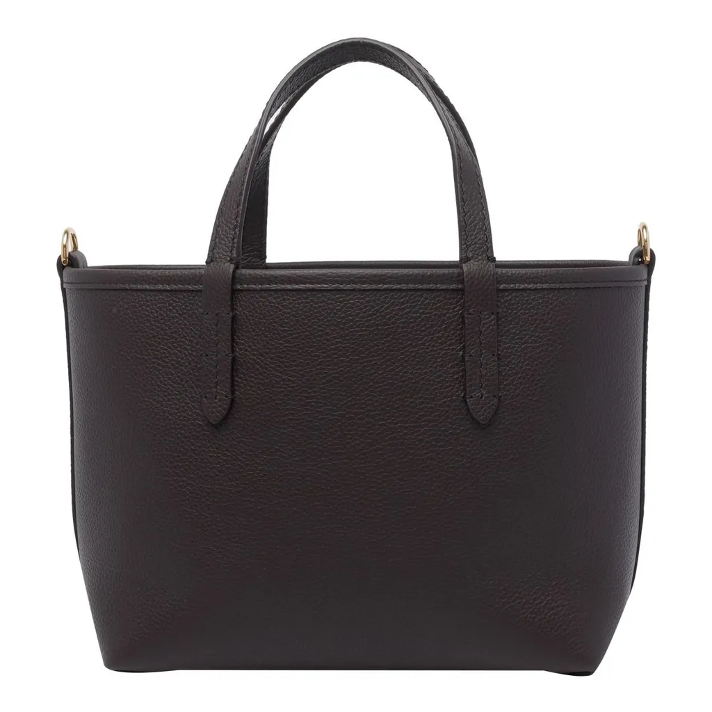 Mini Bloomsbury Reversible Checked Top Handle Bag