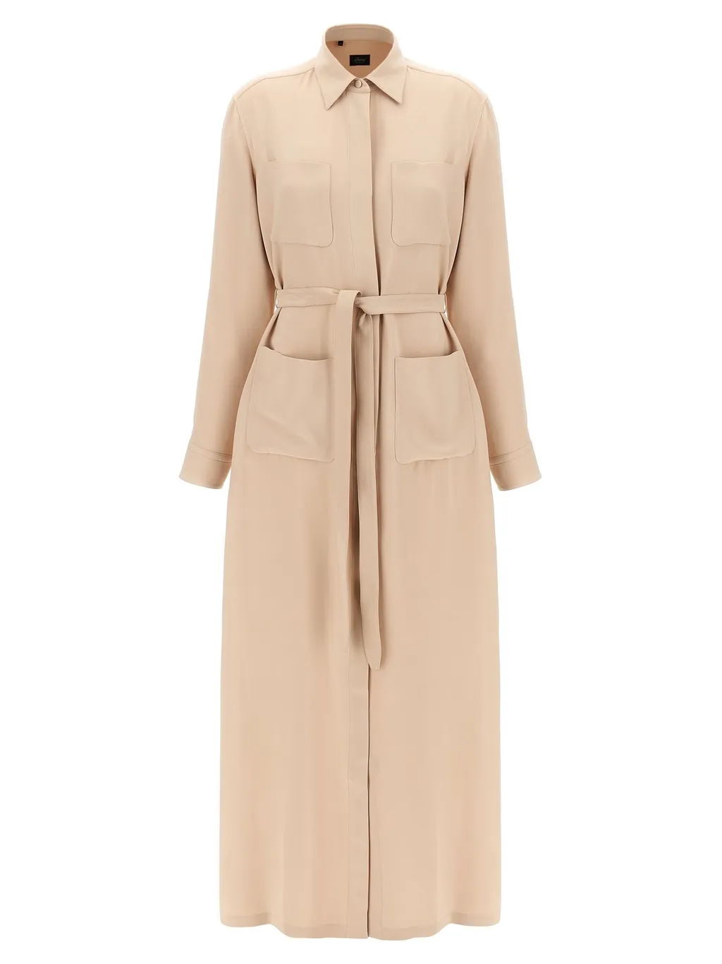 Tie-Waisted Workwear Dress